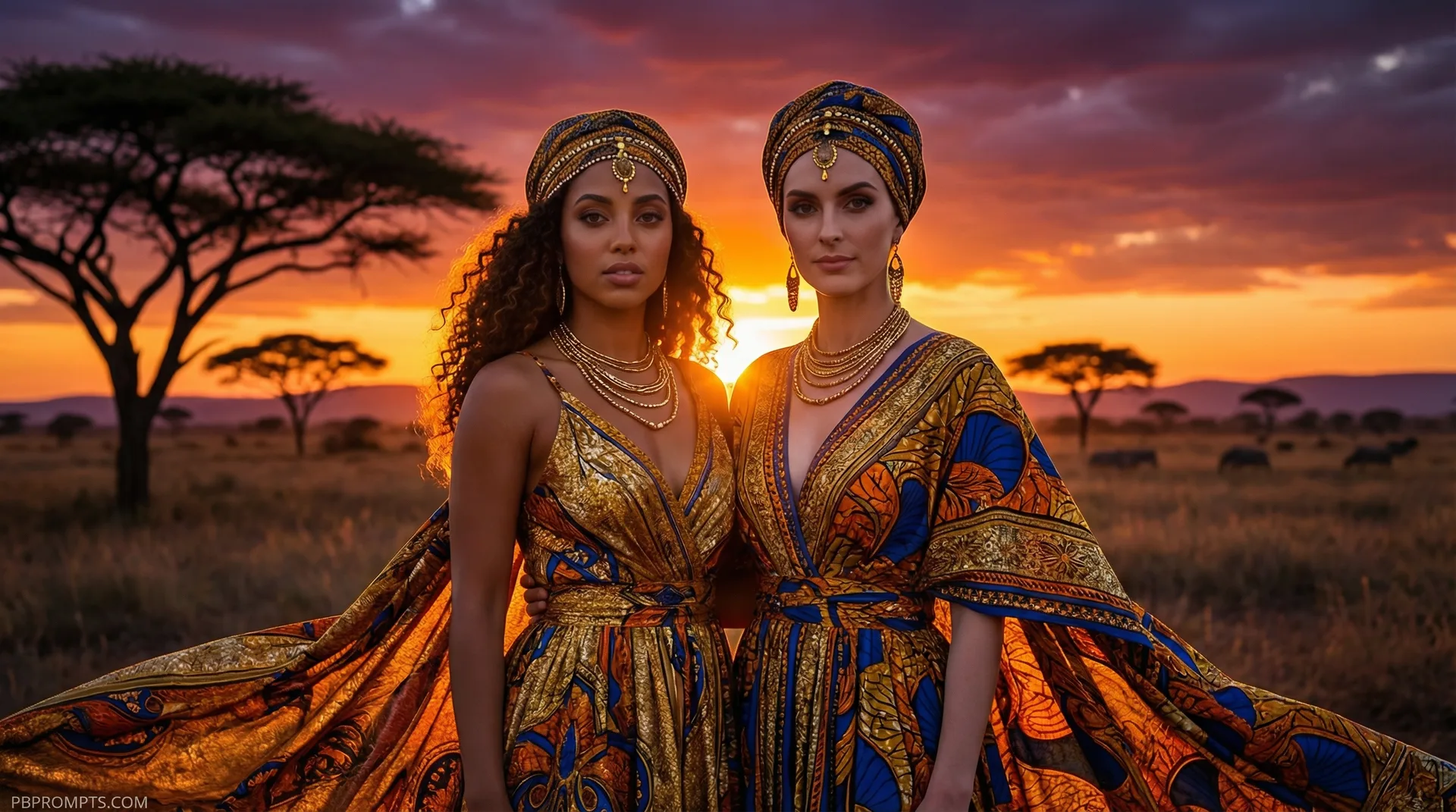 Scene 2 — Savanna Sunset