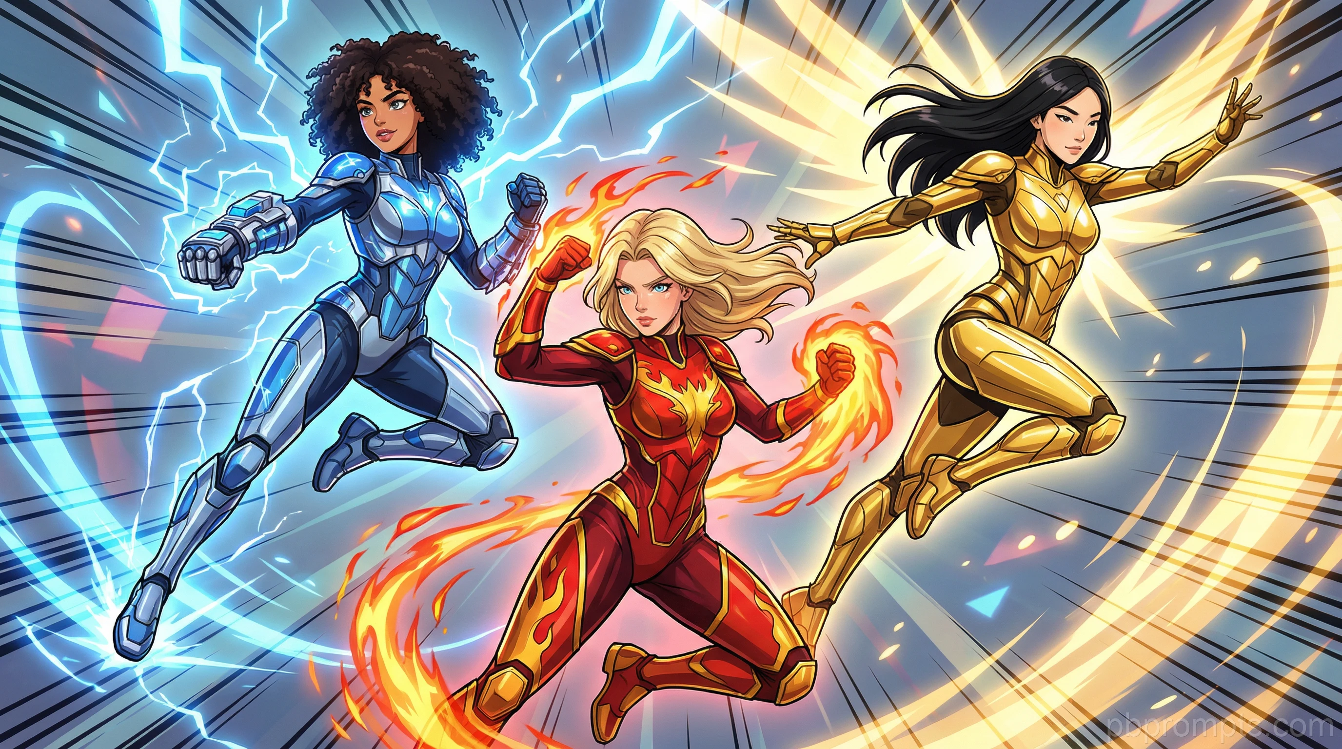 Anime Hero AI photo booth theme