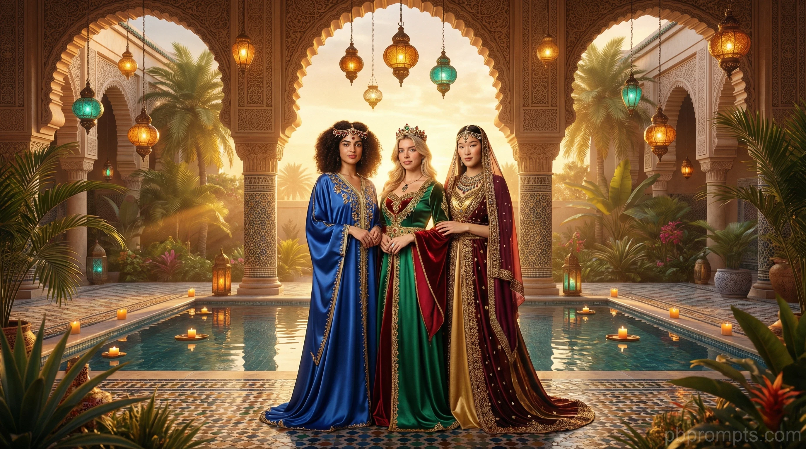 ARABIAN NIGHTS AI photo booth theme