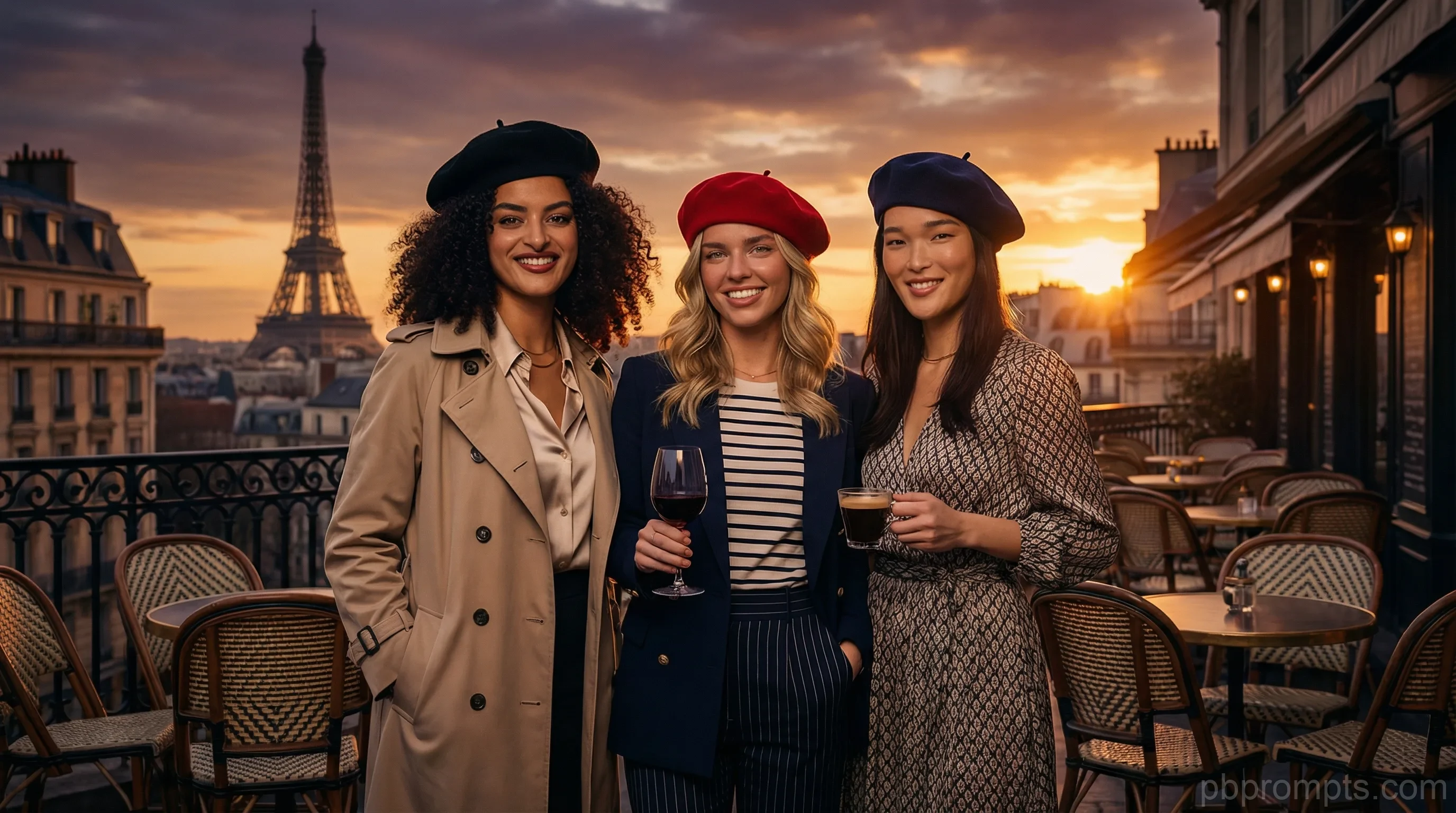 Around the World AI photo booth theme