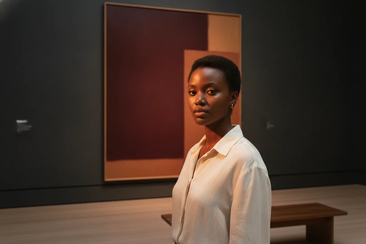 SCENE 1 — THE ROTHKO ROOM