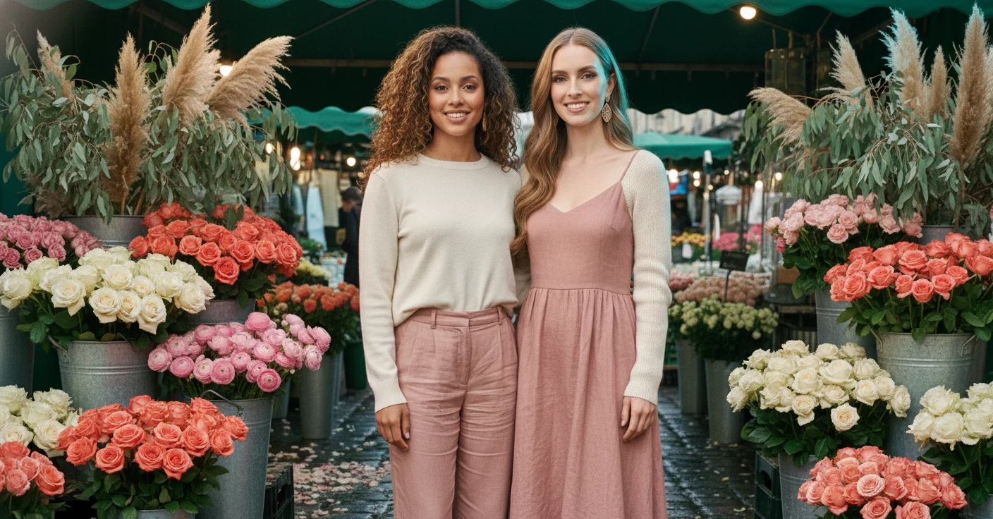 SCENE 3 — THE BALLET FLAT AMONG THE BLOOMS