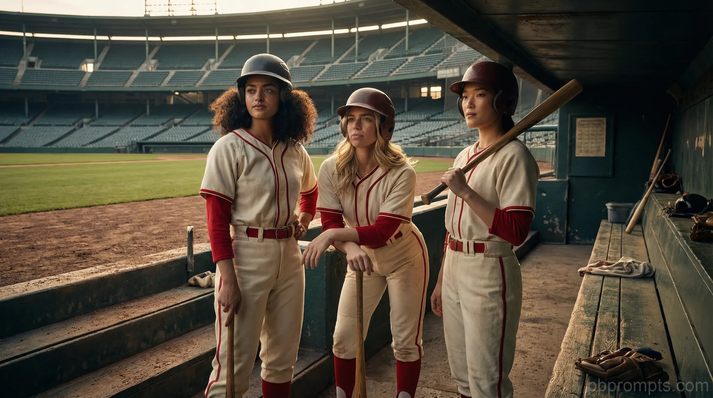 Baseball AI photo booth theme