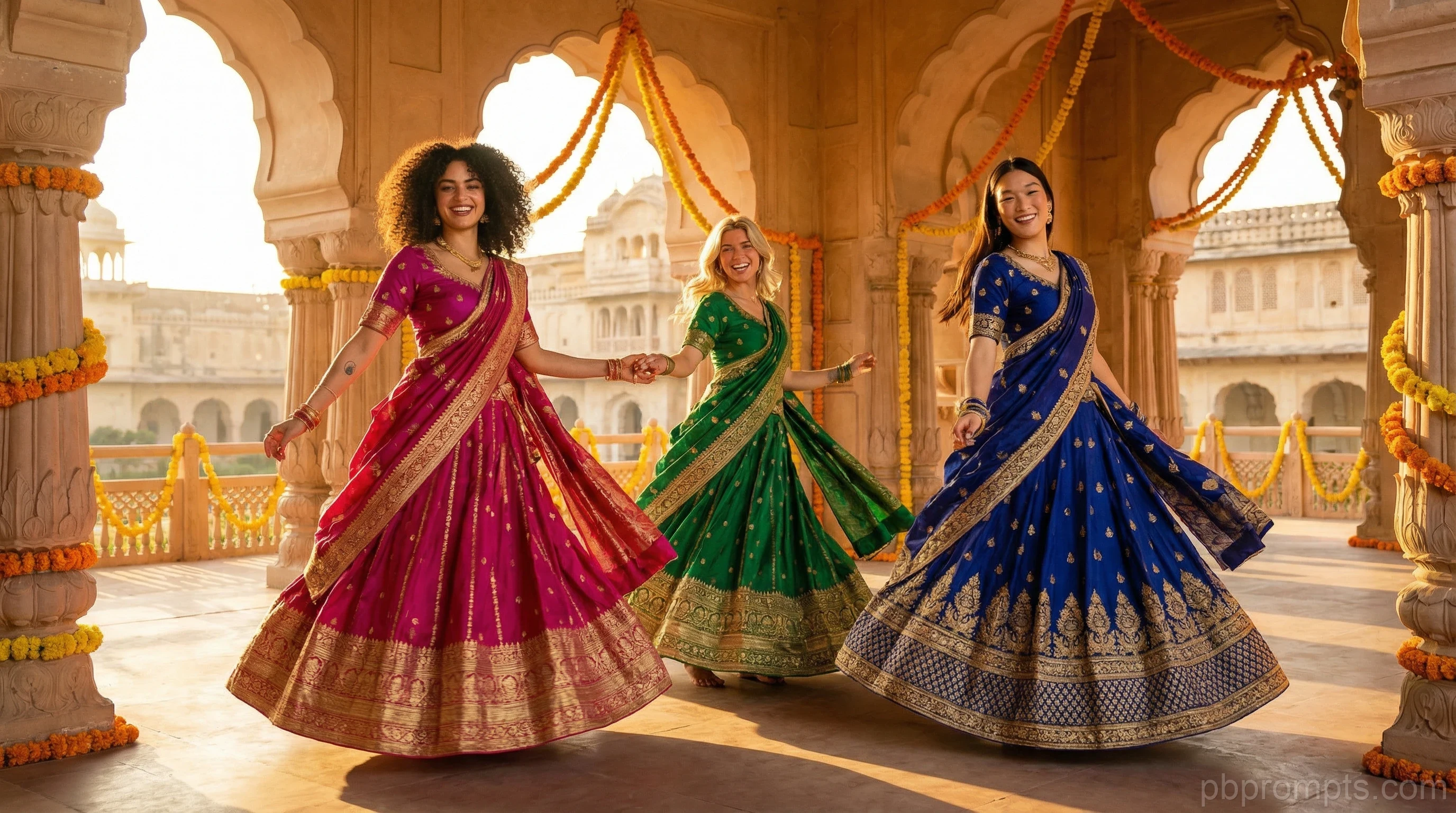 BOLLYWOOD GLAMOUR AI photo booth theme