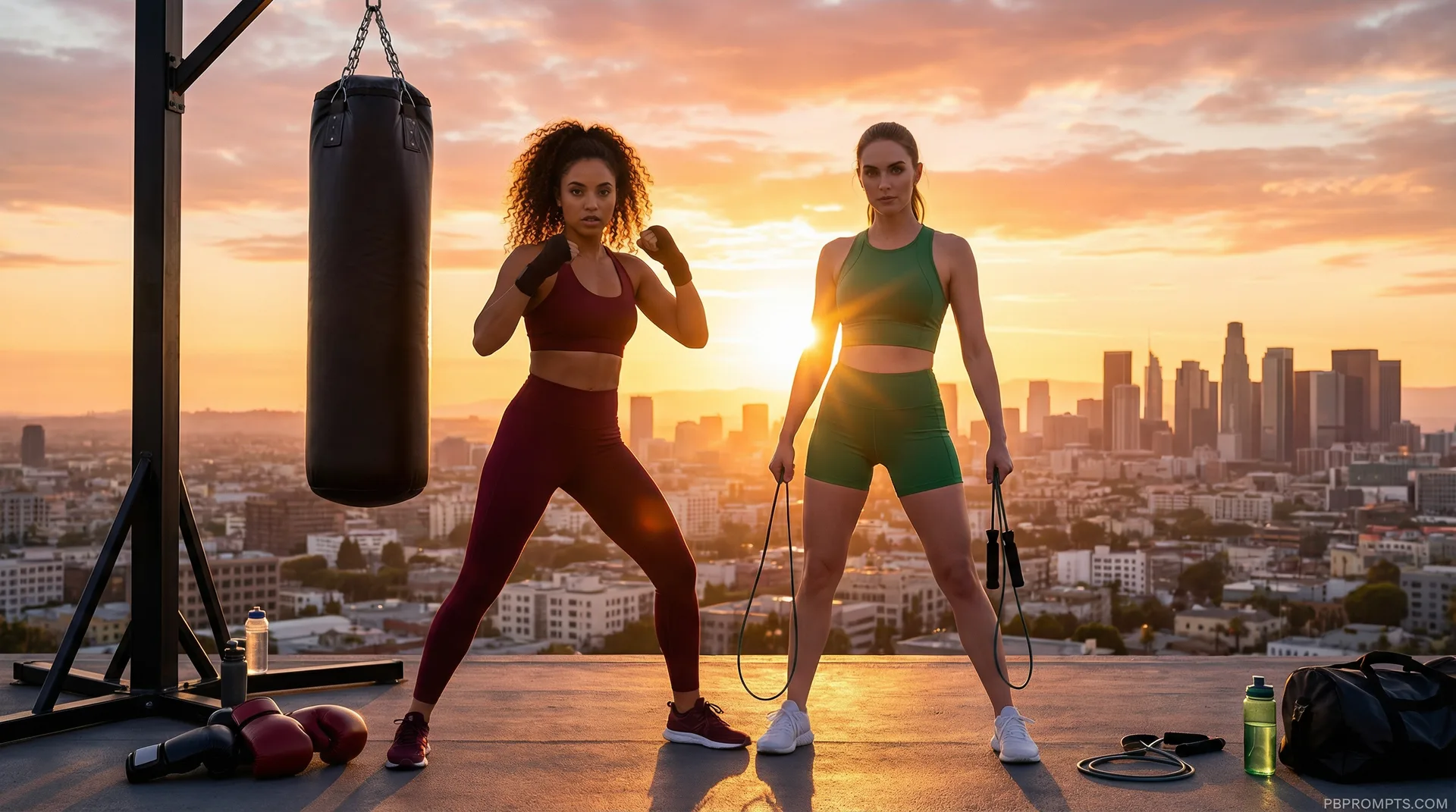 Scene 5 — Rooftop Training