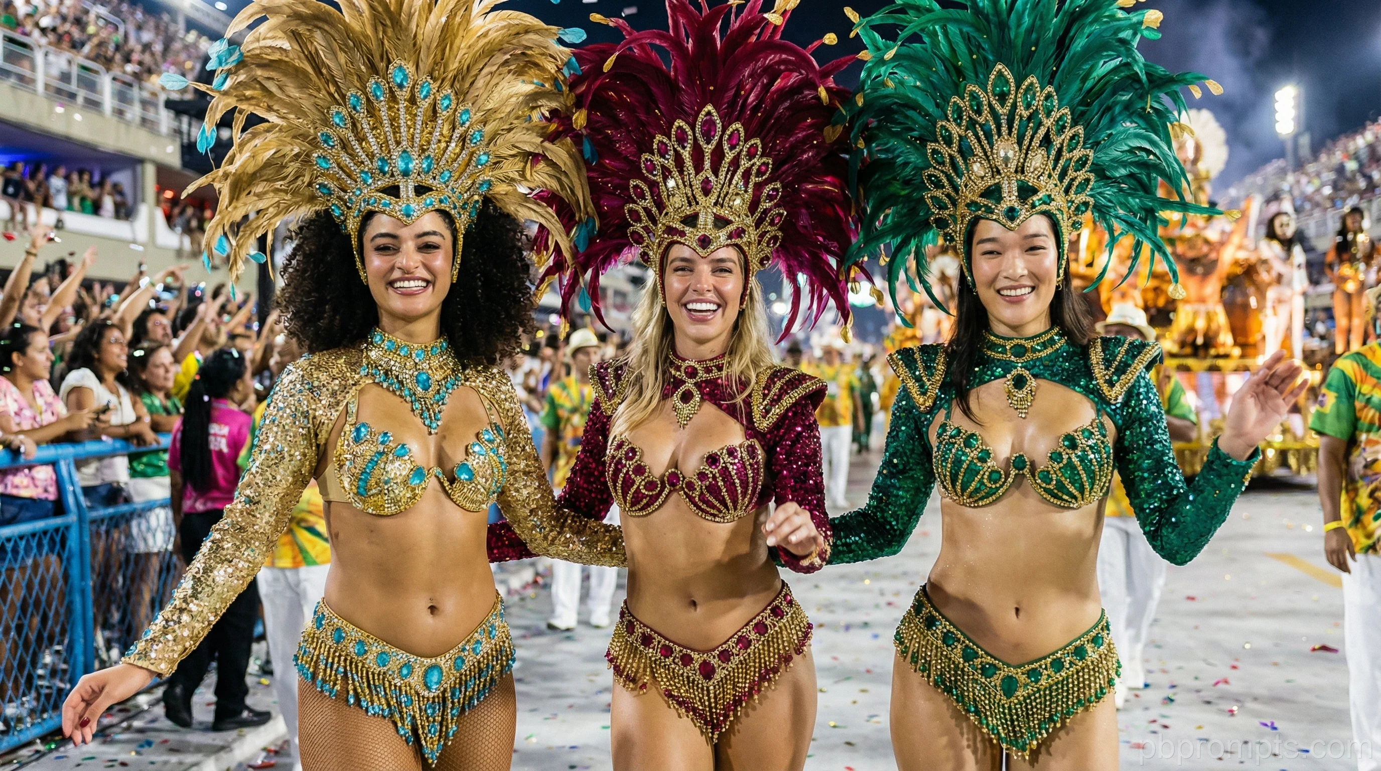 CARNIVAL BRAZIL AI photo booth theme