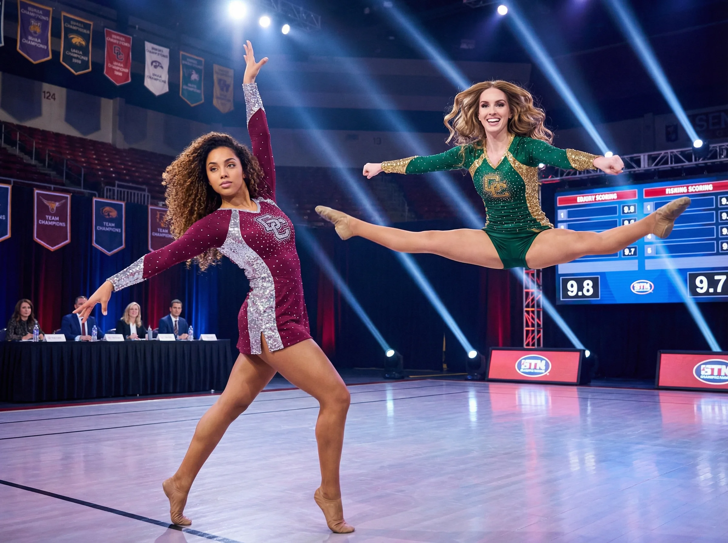 Scene 3 — Competition Floor