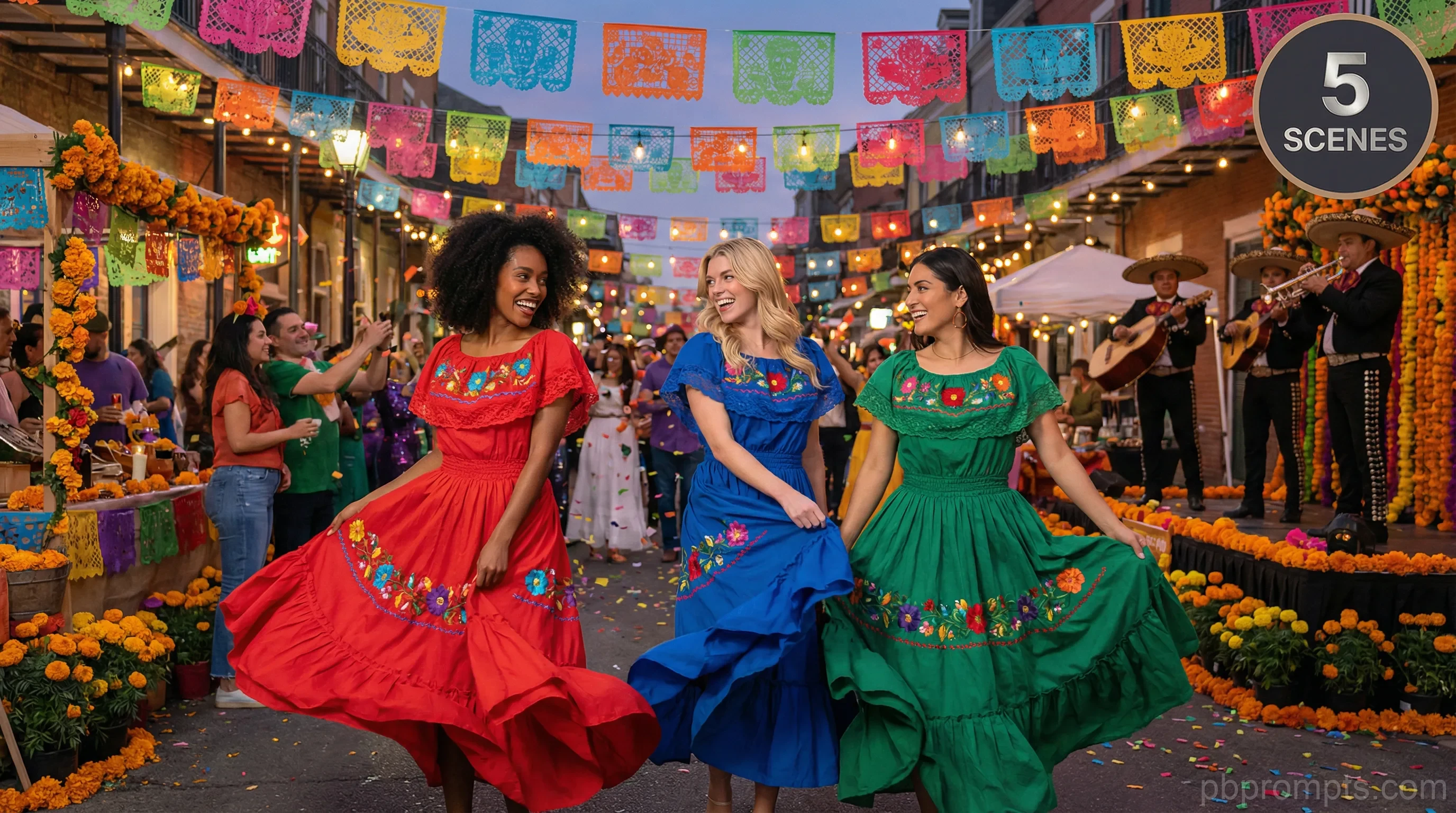 Cinco de Mayo AI photo booth theme