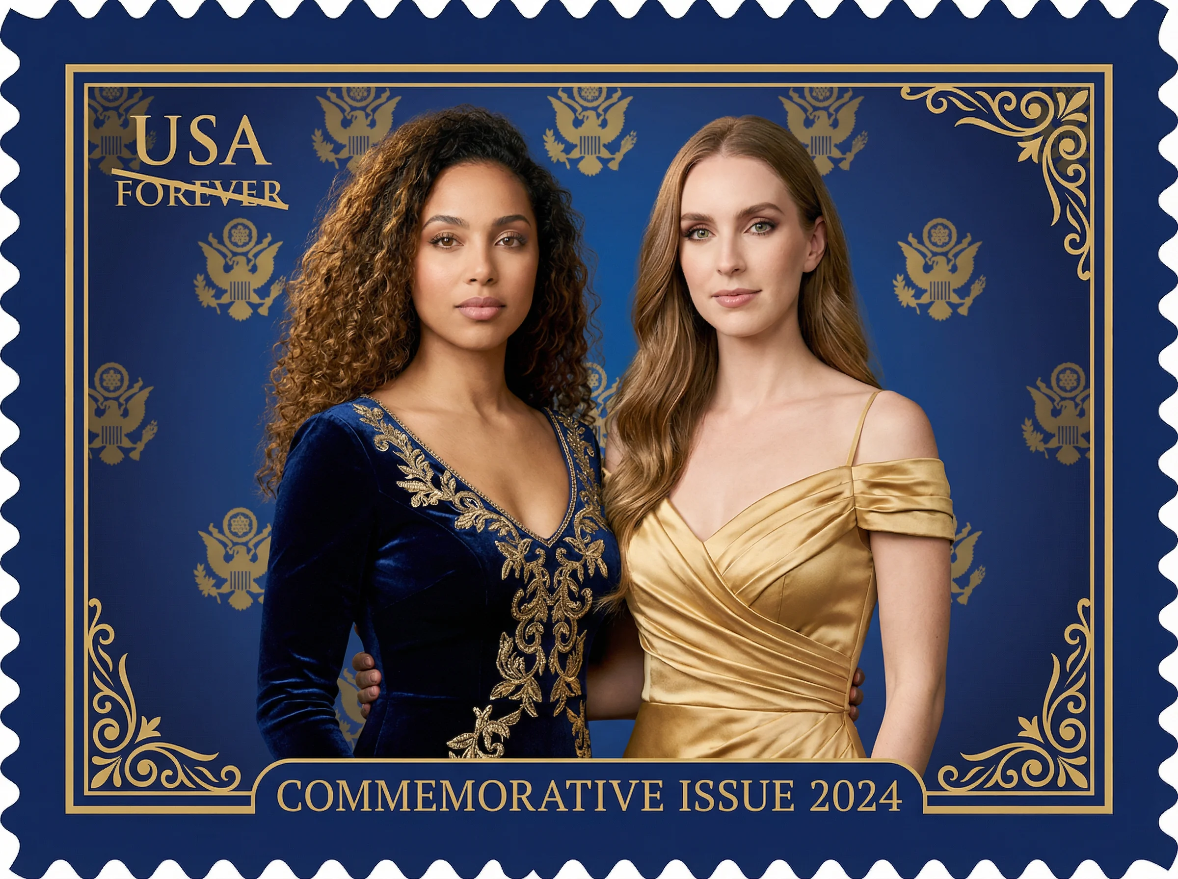 SCENE 1 — THE GOLDEN REPUBLIC STAMP