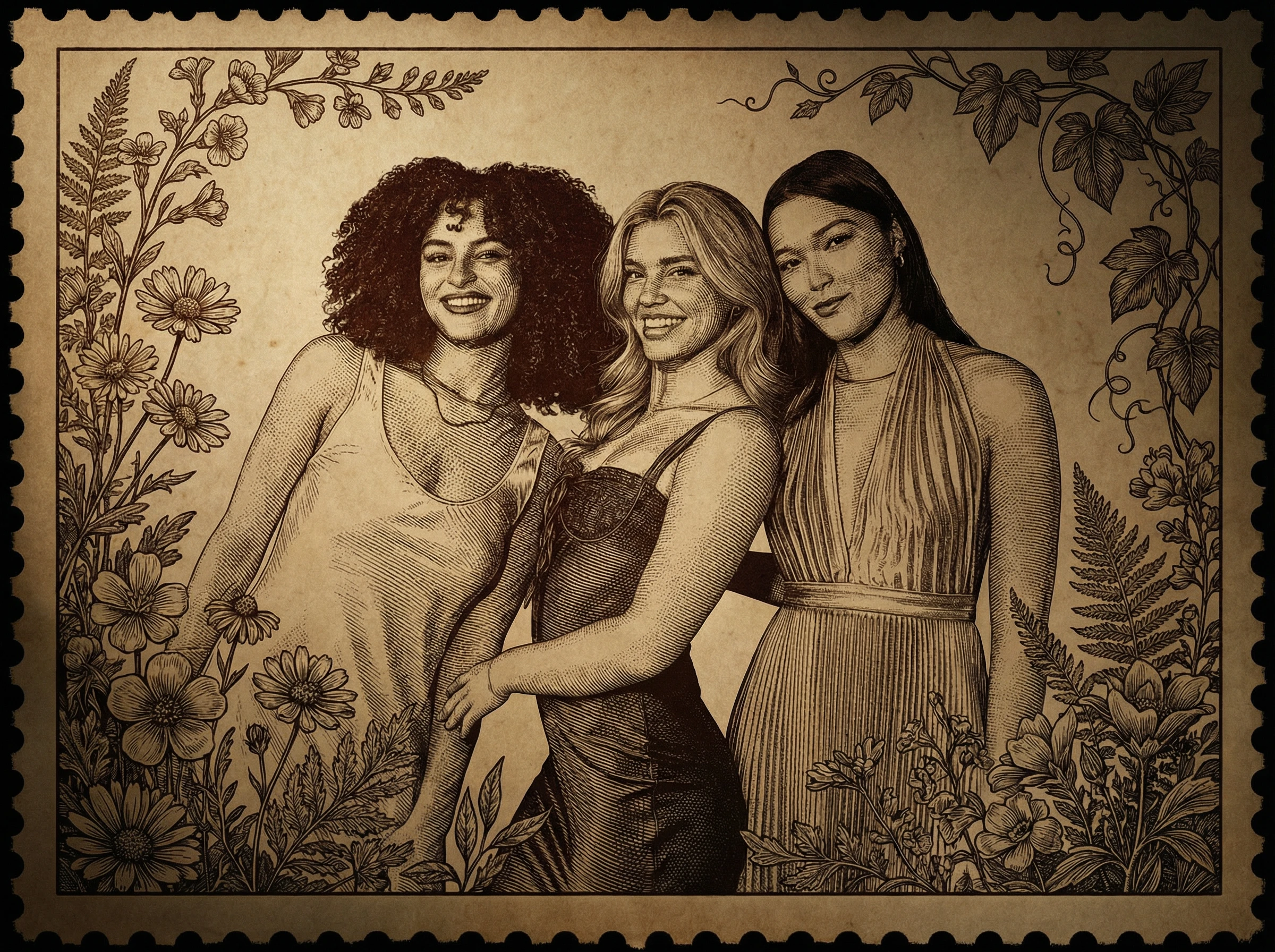 SCENE 3 — THE VINTAGE BOTANICAL STAMP