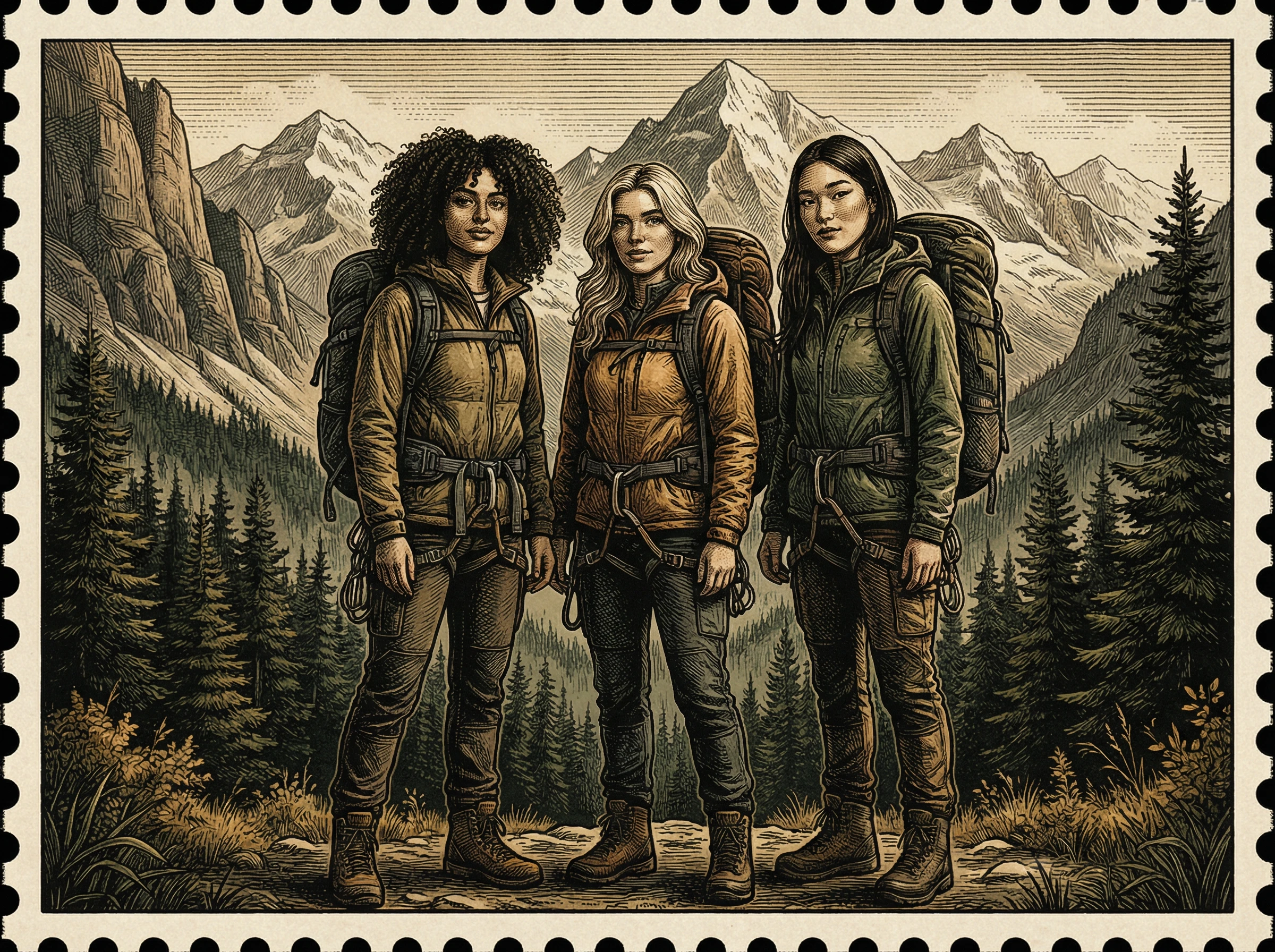 SCENE 4 — THE ALPINE ADVENTURE STAMP