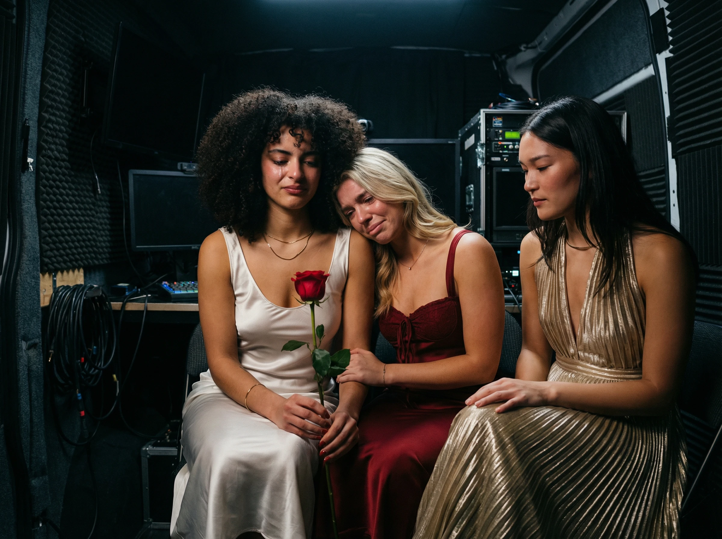 SCENE 2 — THE BACHELOR PRODUCTION VAN