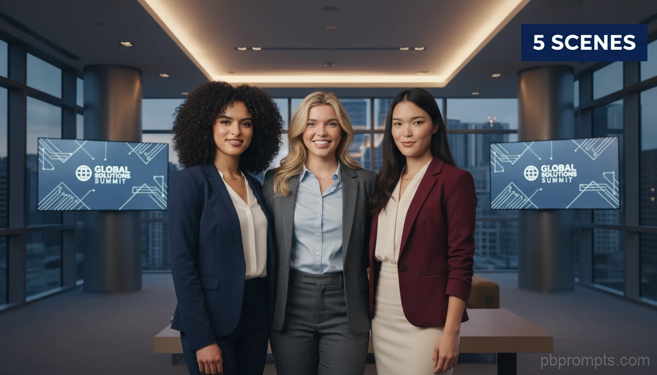 Corporate Event Pack AI photo booth theme