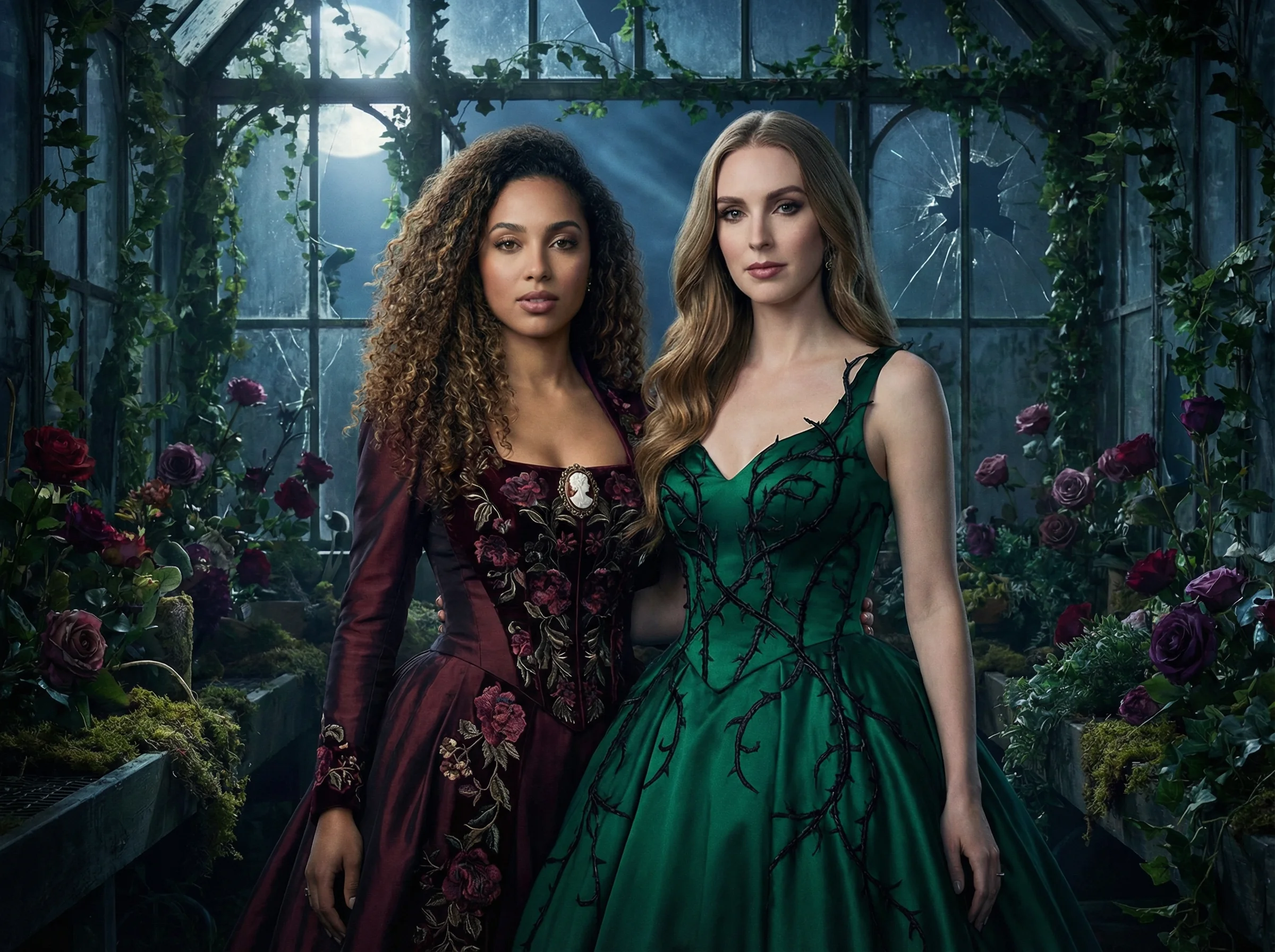 SCENE 2 — THE IRON ORCHID GREENHOUSE