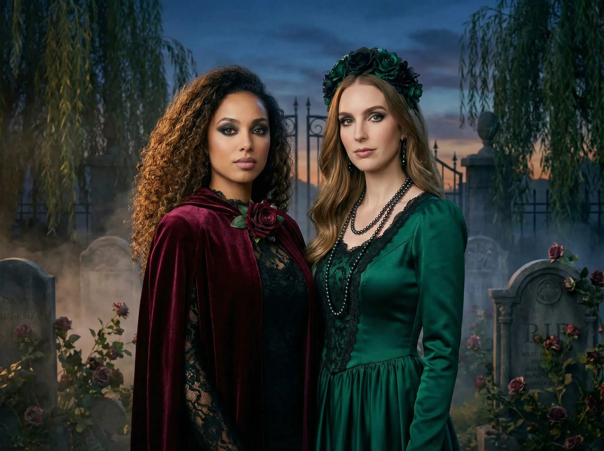 SCENE 3 — THE THRONE OF BLACK ROSES