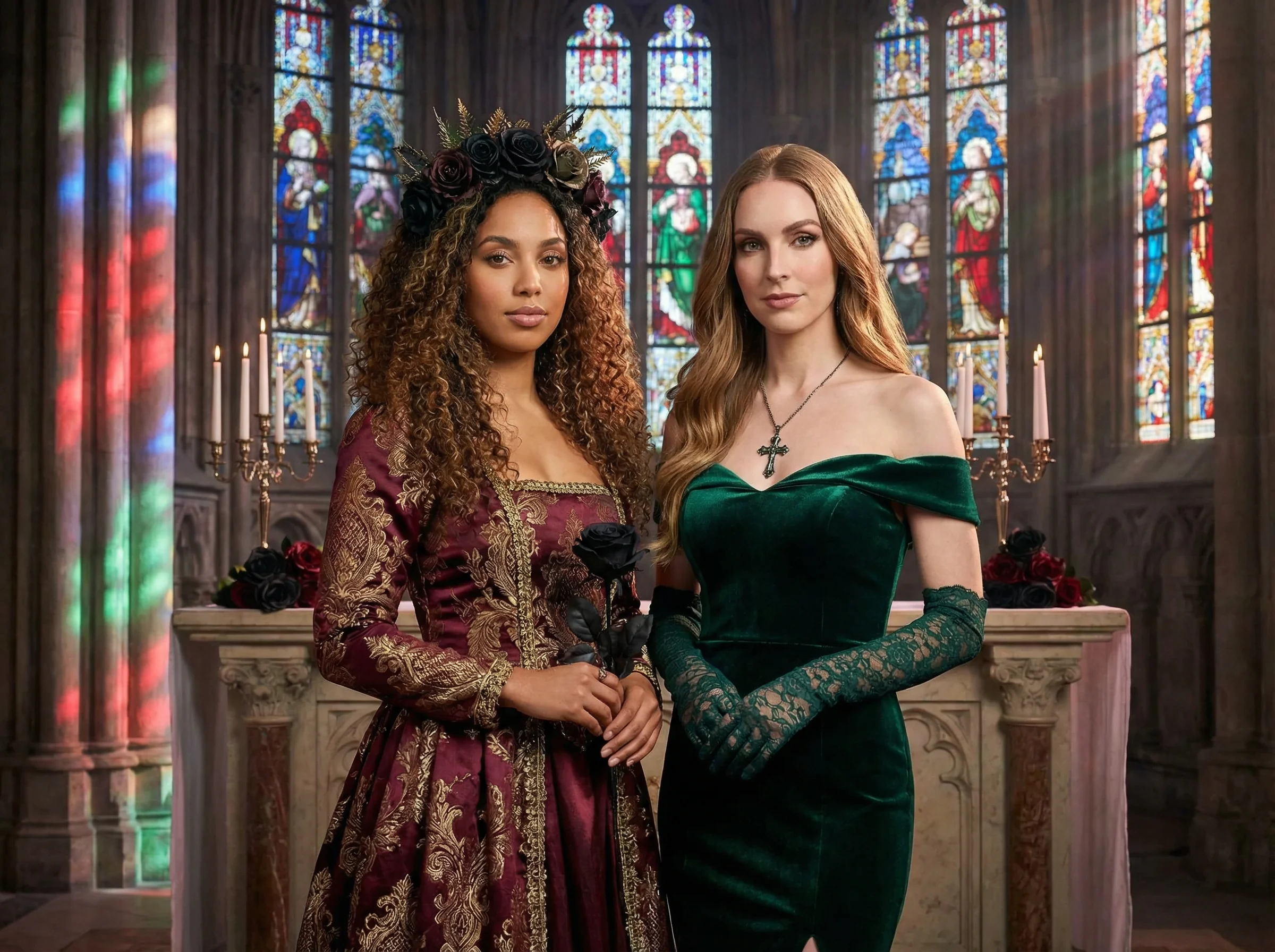 SCENE 4 — THE BIOLUMINESCENT DARK FOREST