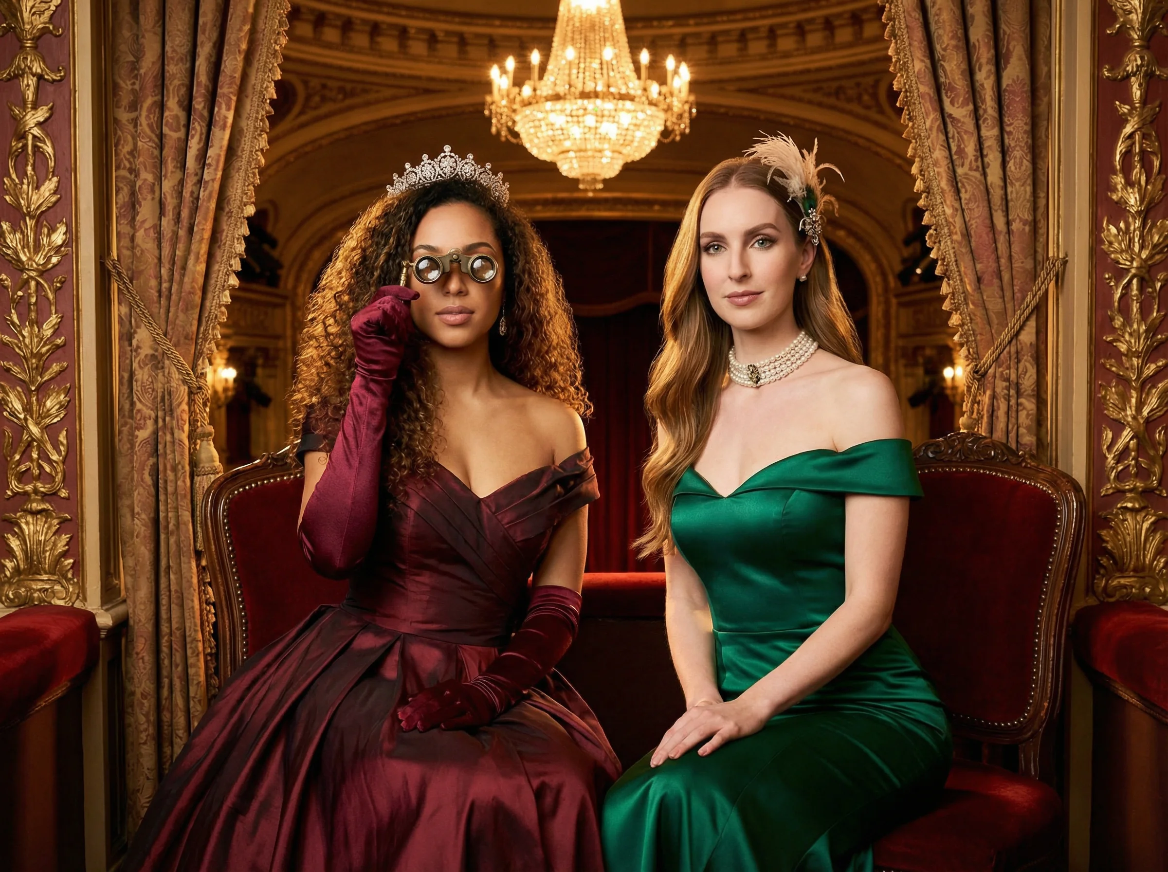 SCENE 5 — THE OPERA BOX AT MIDNIGHT