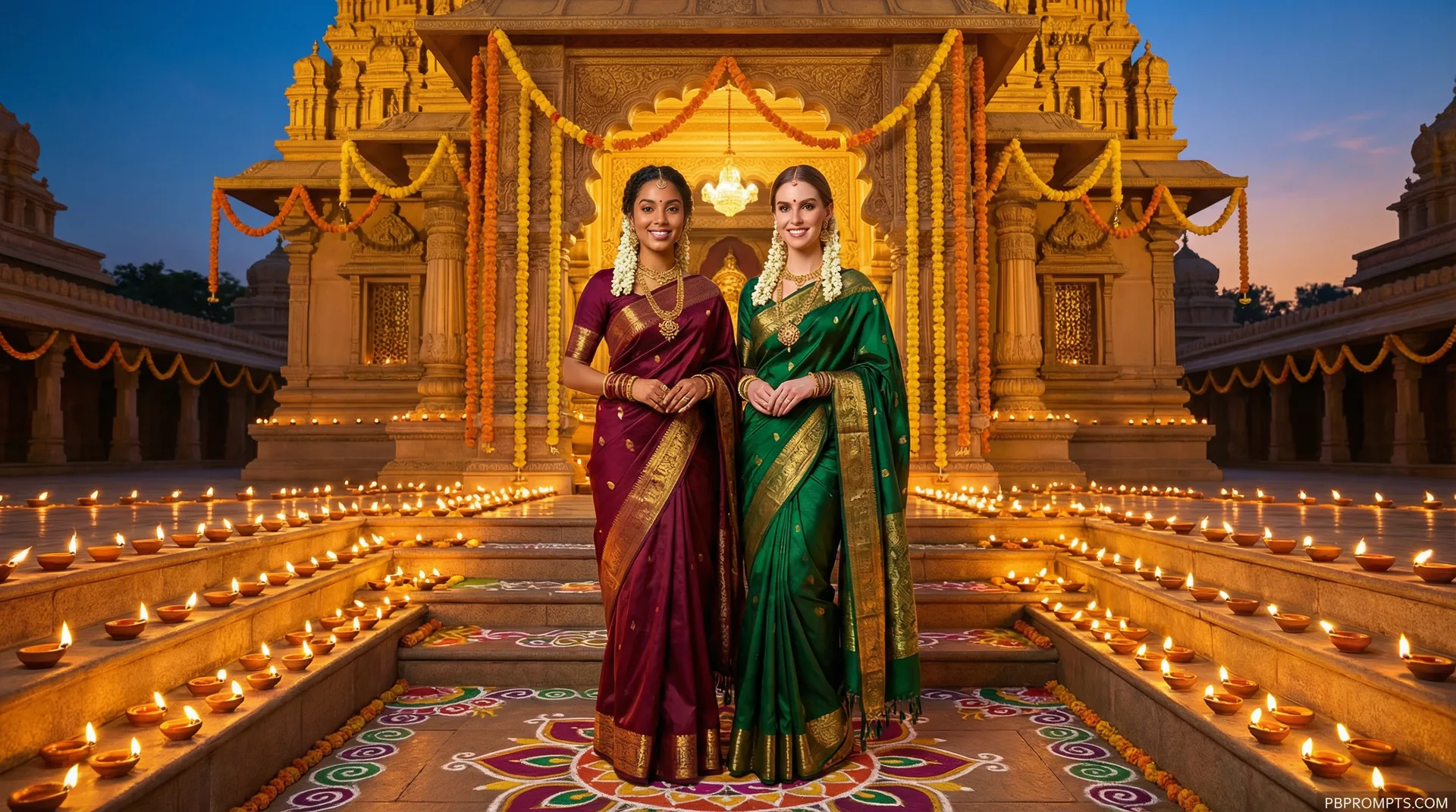 Scene 1 — Temple Entrance