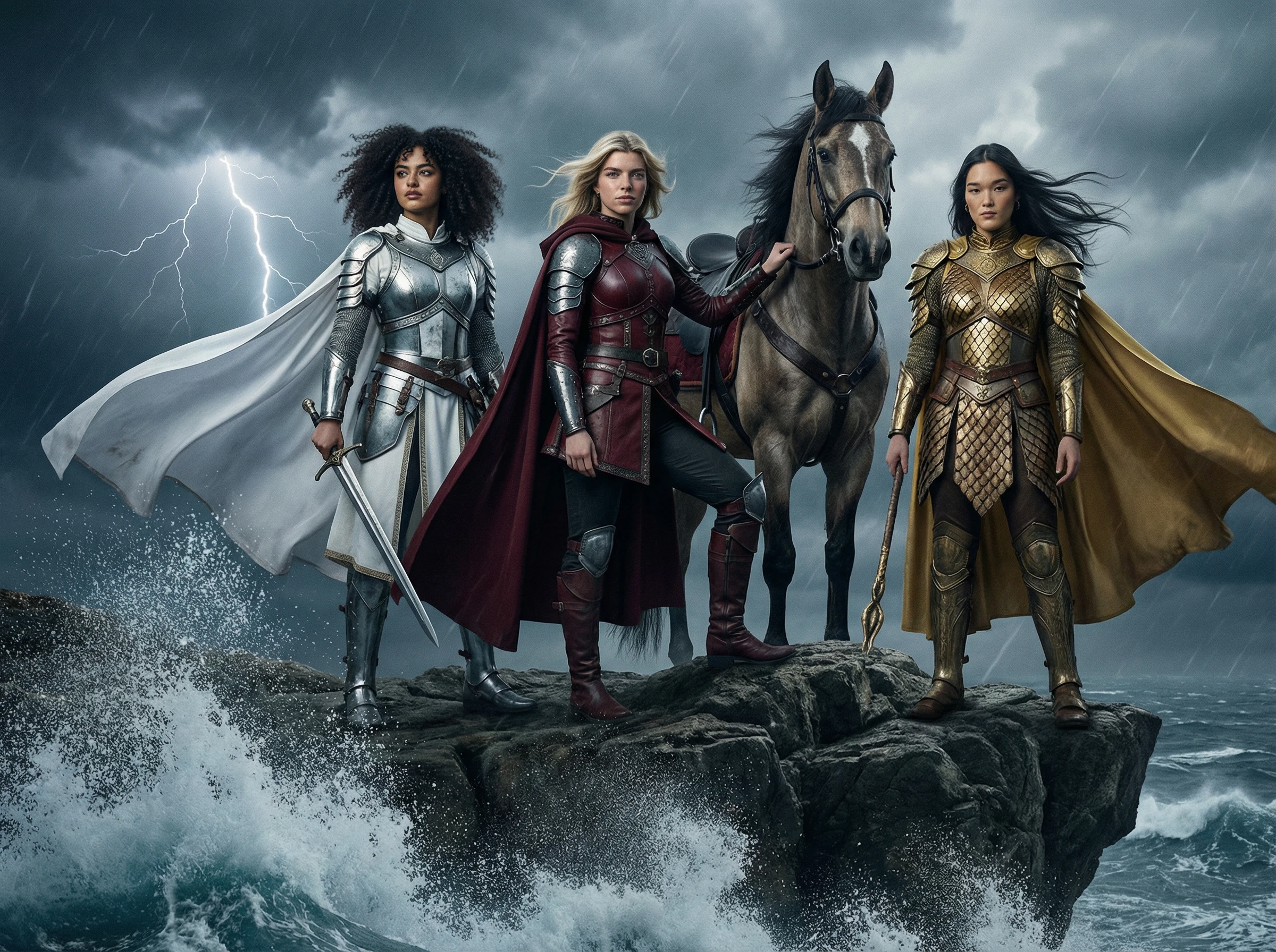 SCENE 2 — STORM OCEAN CLIFF