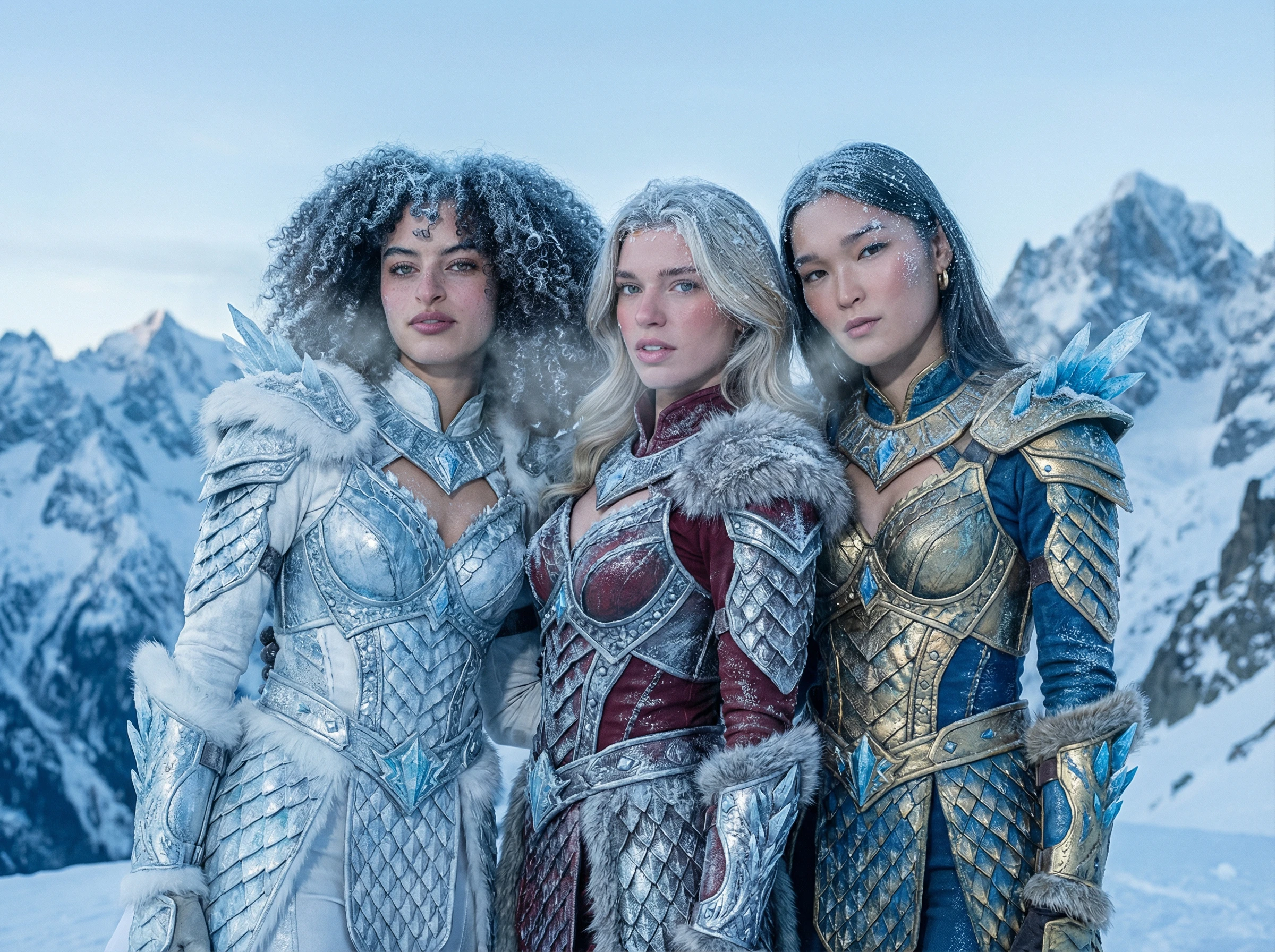 SCENE 3 — FROZEN MOUNTAIN PASS