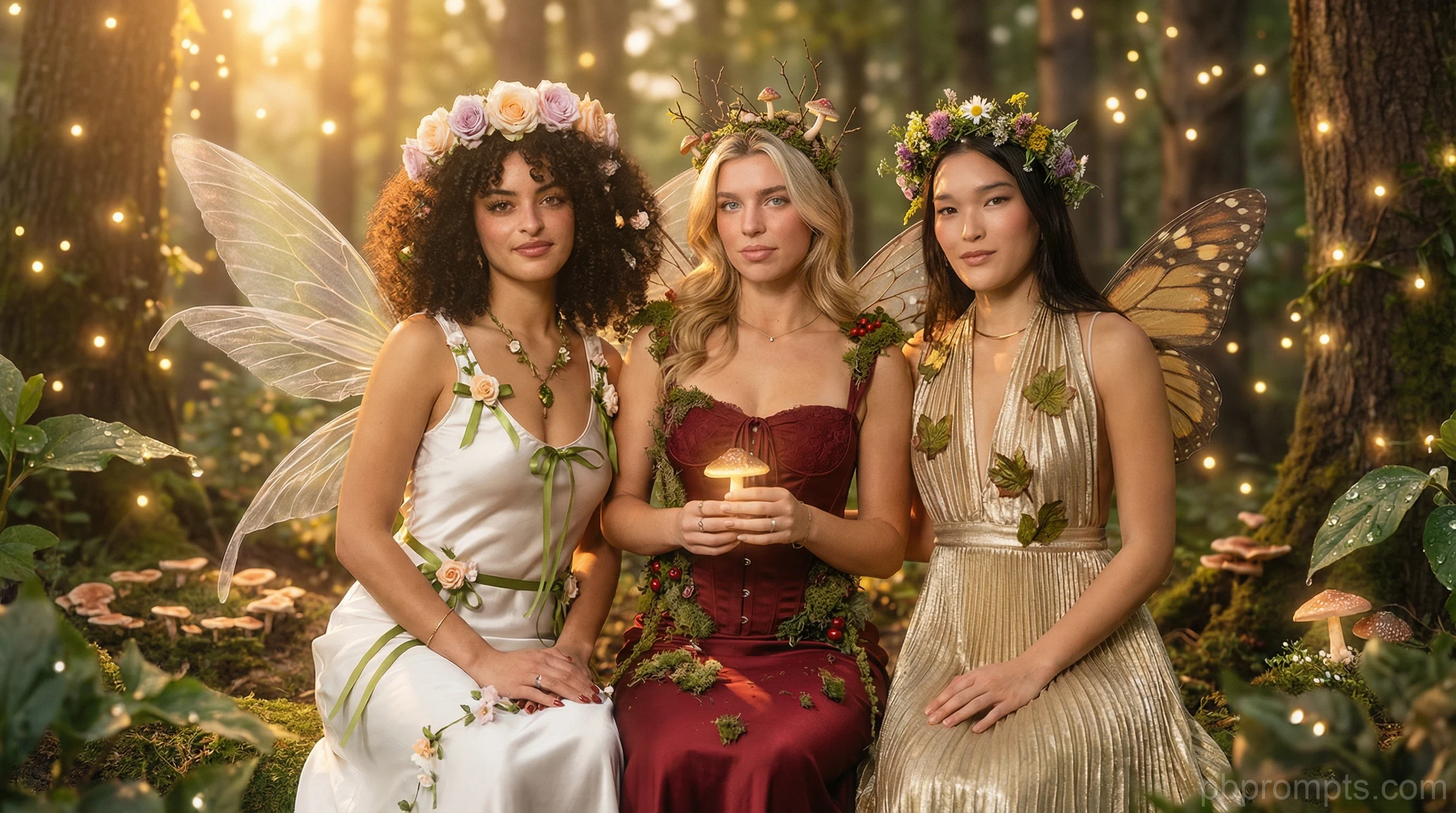 FAIRYCORE AI photo booth theme