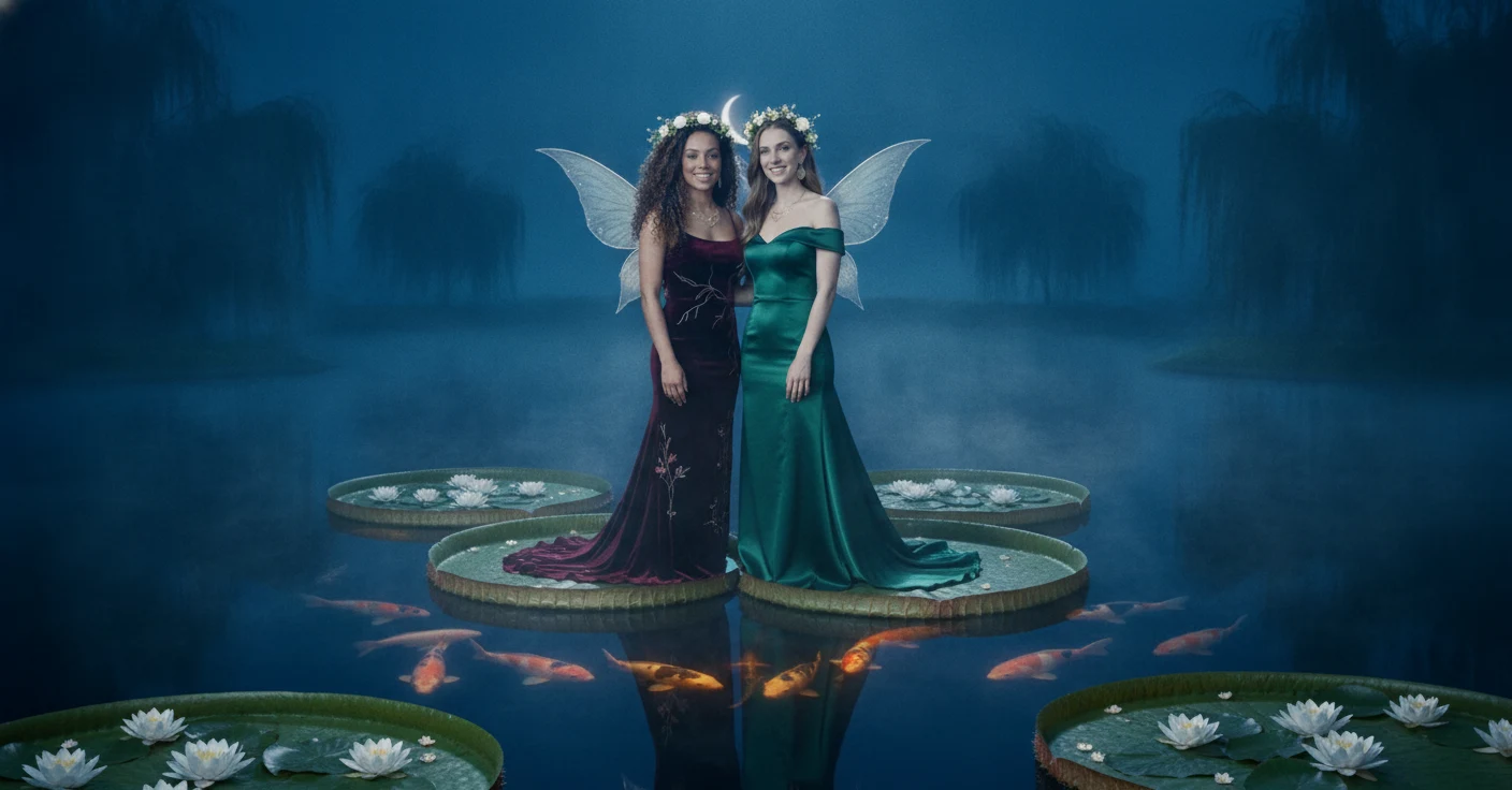 SCENE 5 — WALKING ON WATER LILIES