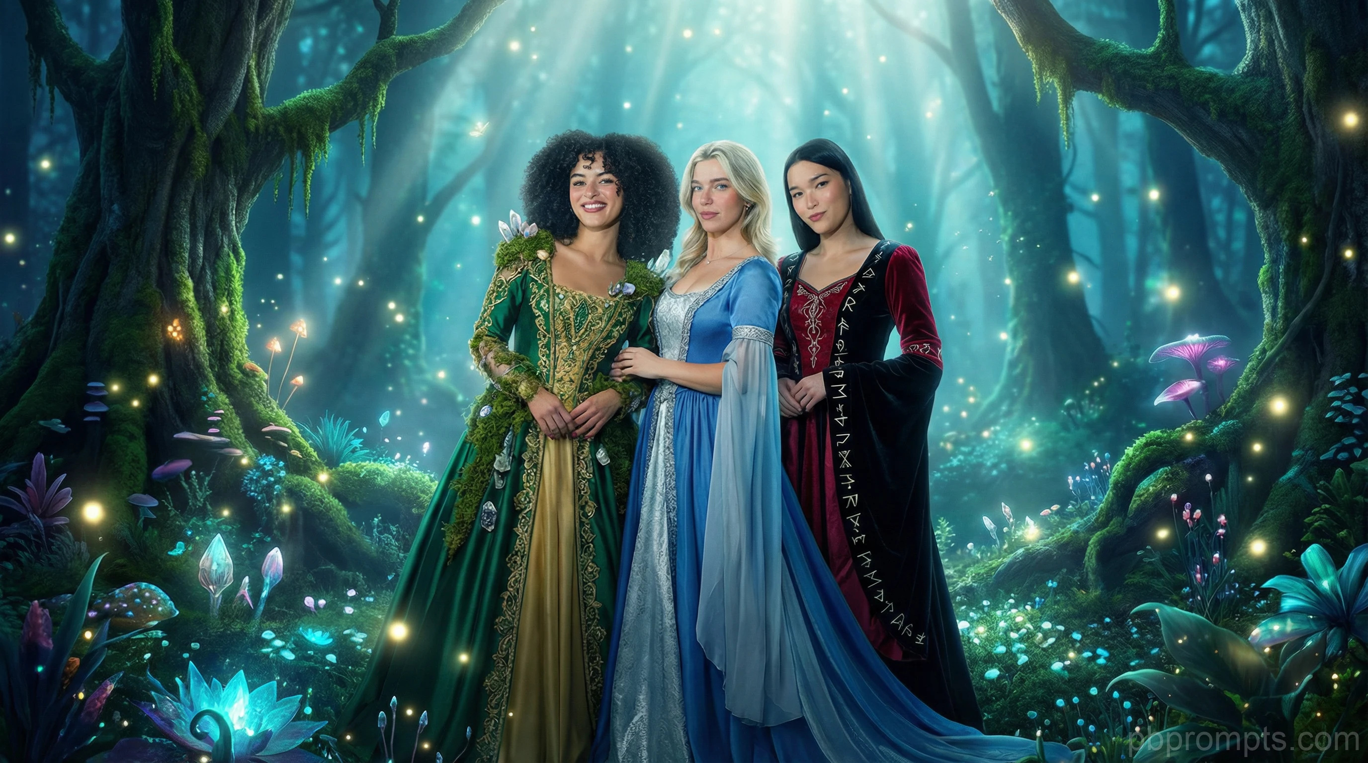 Fantasy Realm AI photo booth theme