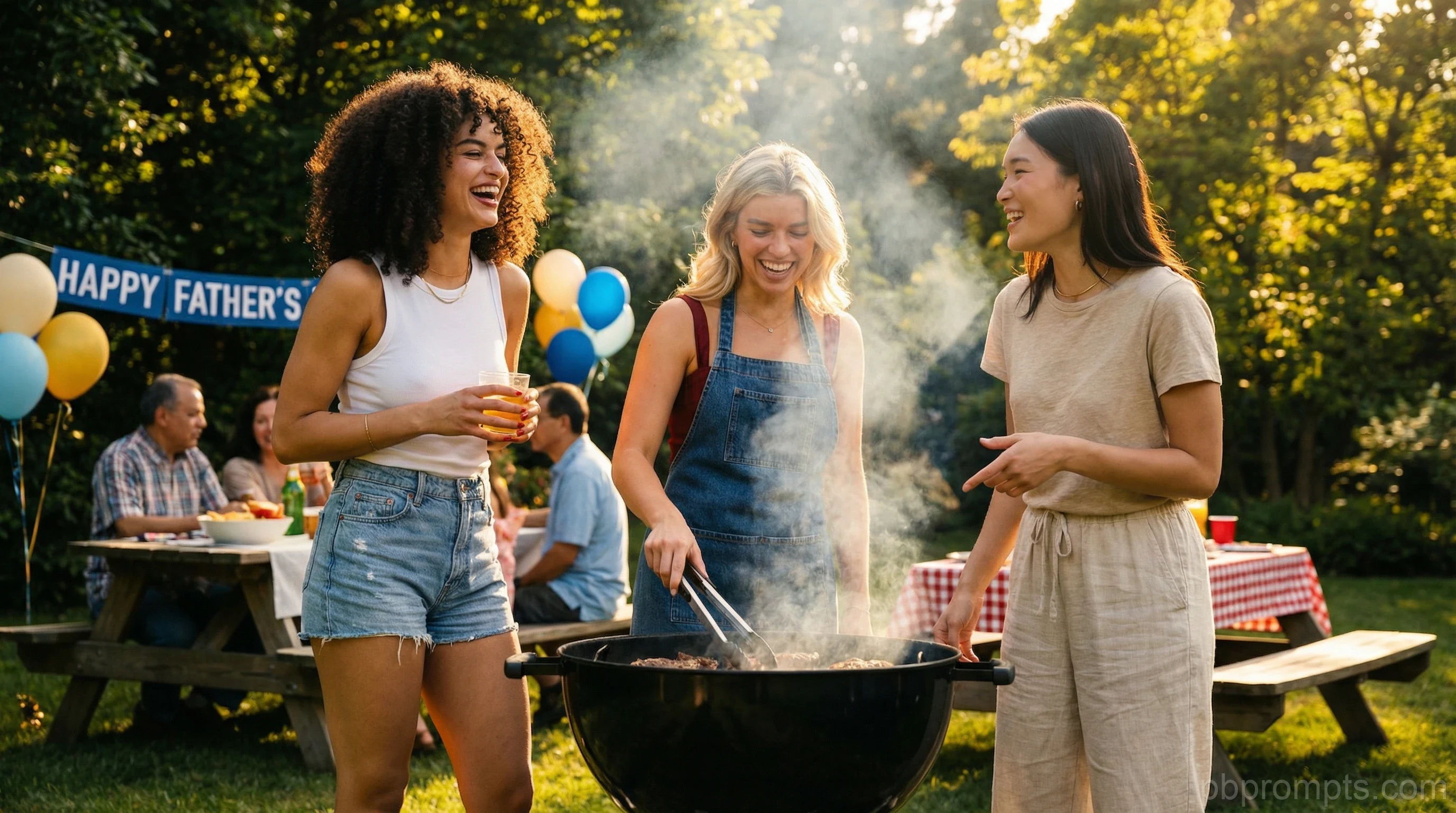 FATHER'S DAY AI photo booth theme
