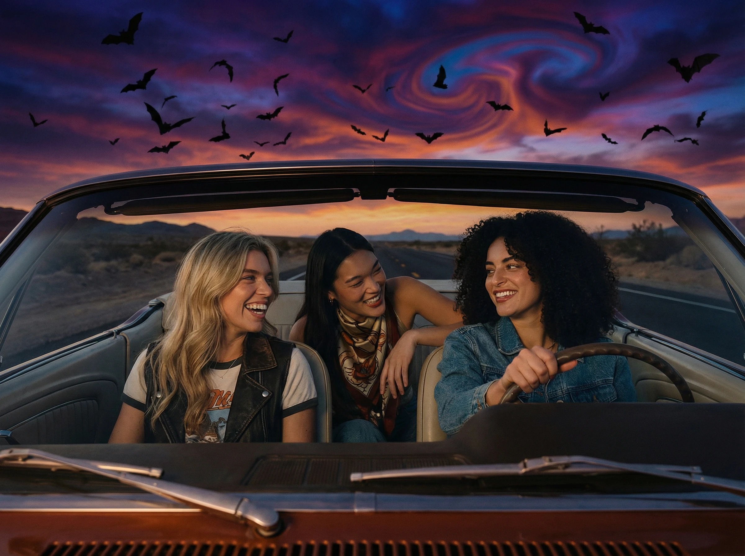 SCENE 2 — BAT COUNTRY DESERT HIGHWAY