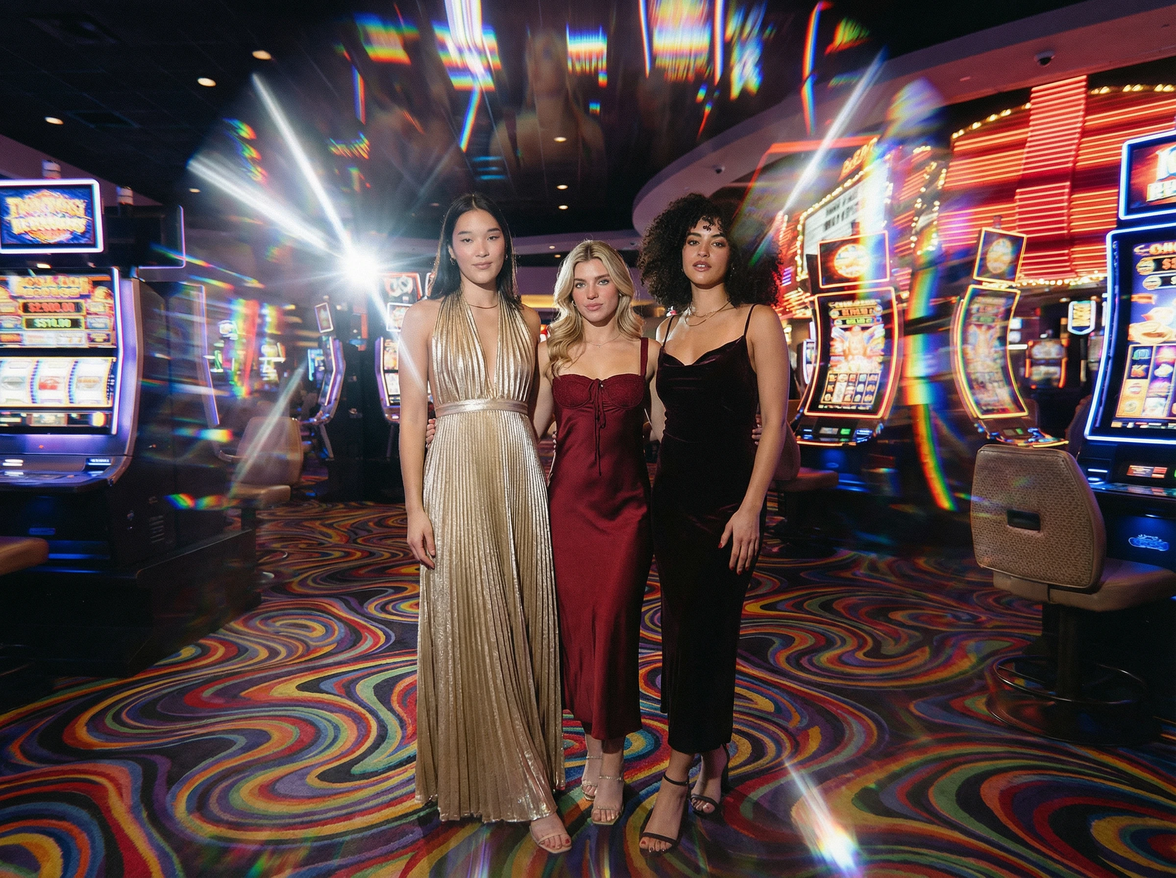 SCENE 3 — CASINO FLOOR HALLUCINATION