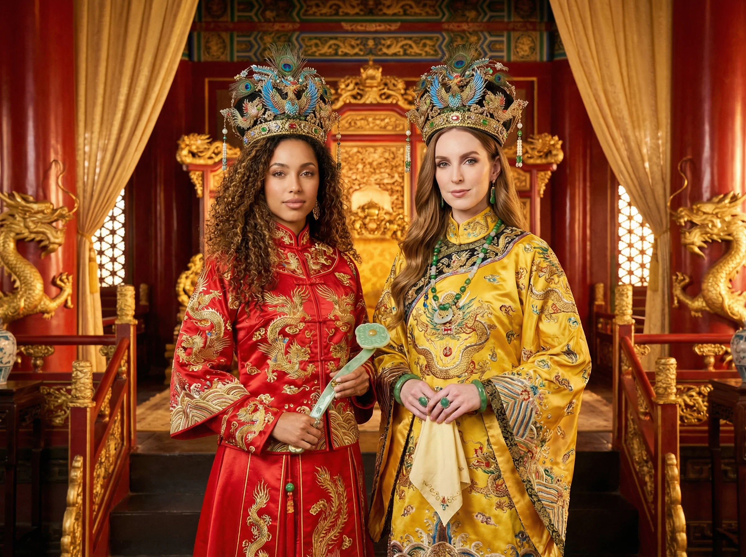 SCENE 1 — THE DRAGON THRONE