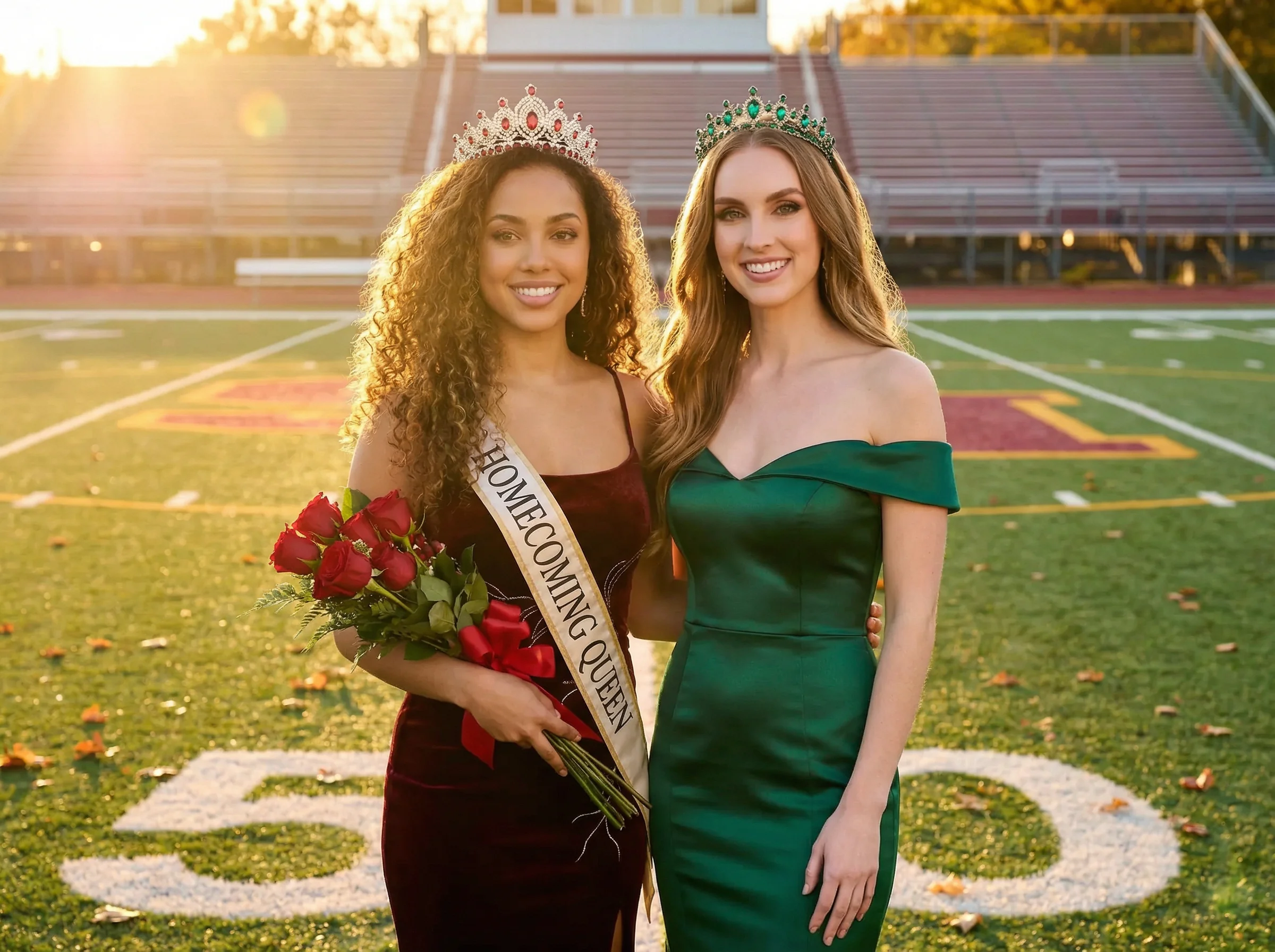 SCENE 1 — GOLDEN HOUR ON THE FIFTY