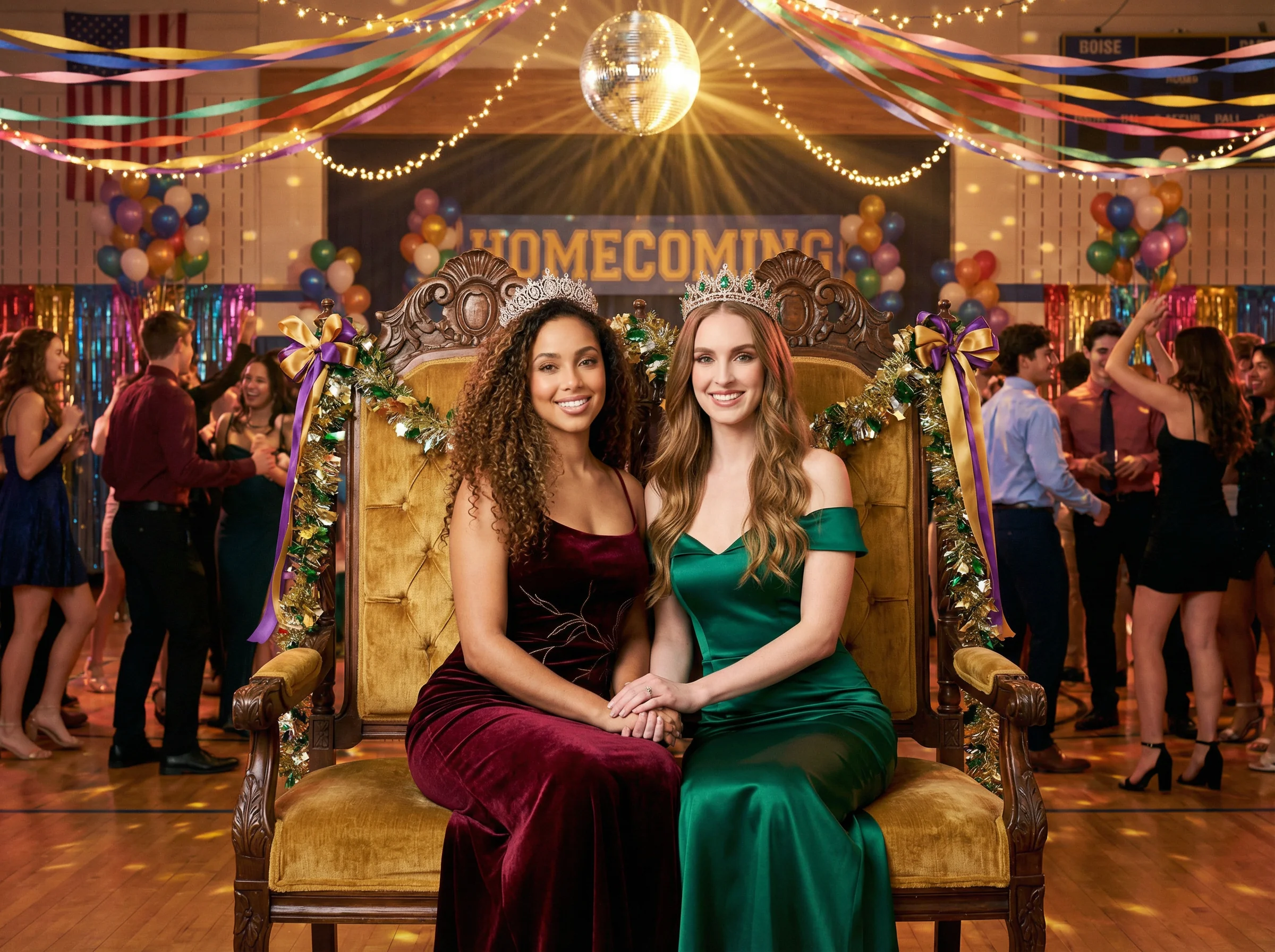 SCENE 5 — THE THRONE IN THE GYM