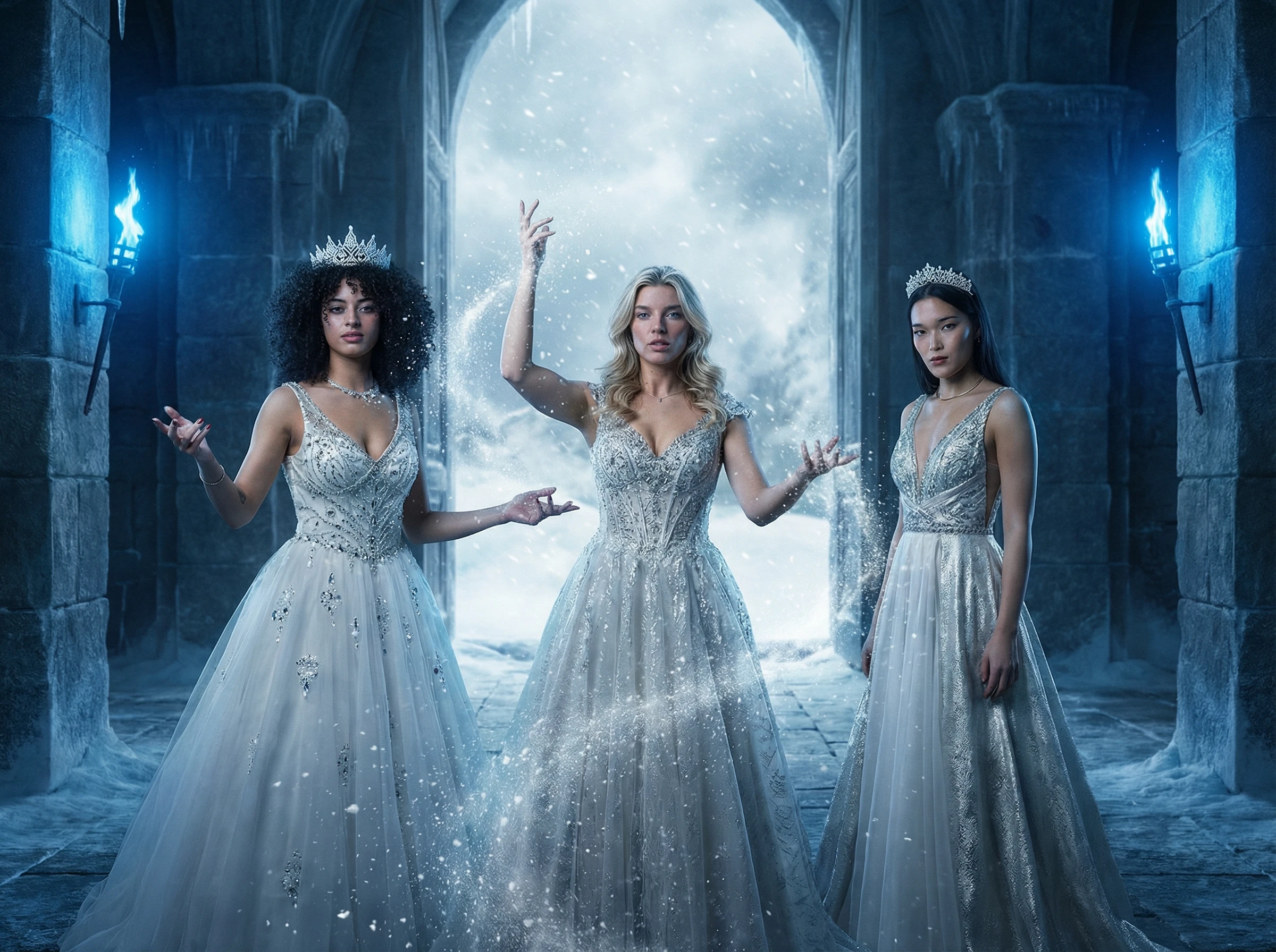SCENE 4 — THROUGH THE WHITE WOOD