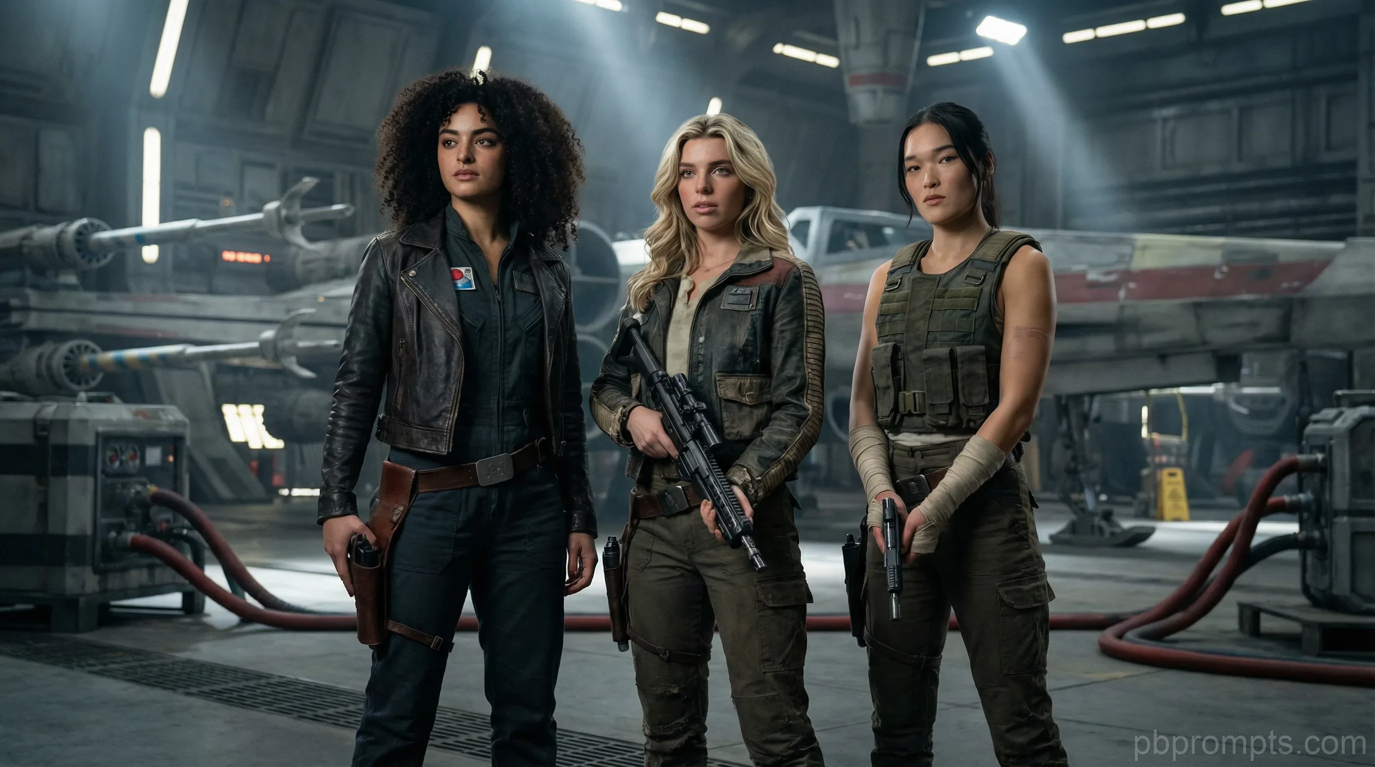 Galactic Rebellion AI photo booth theme