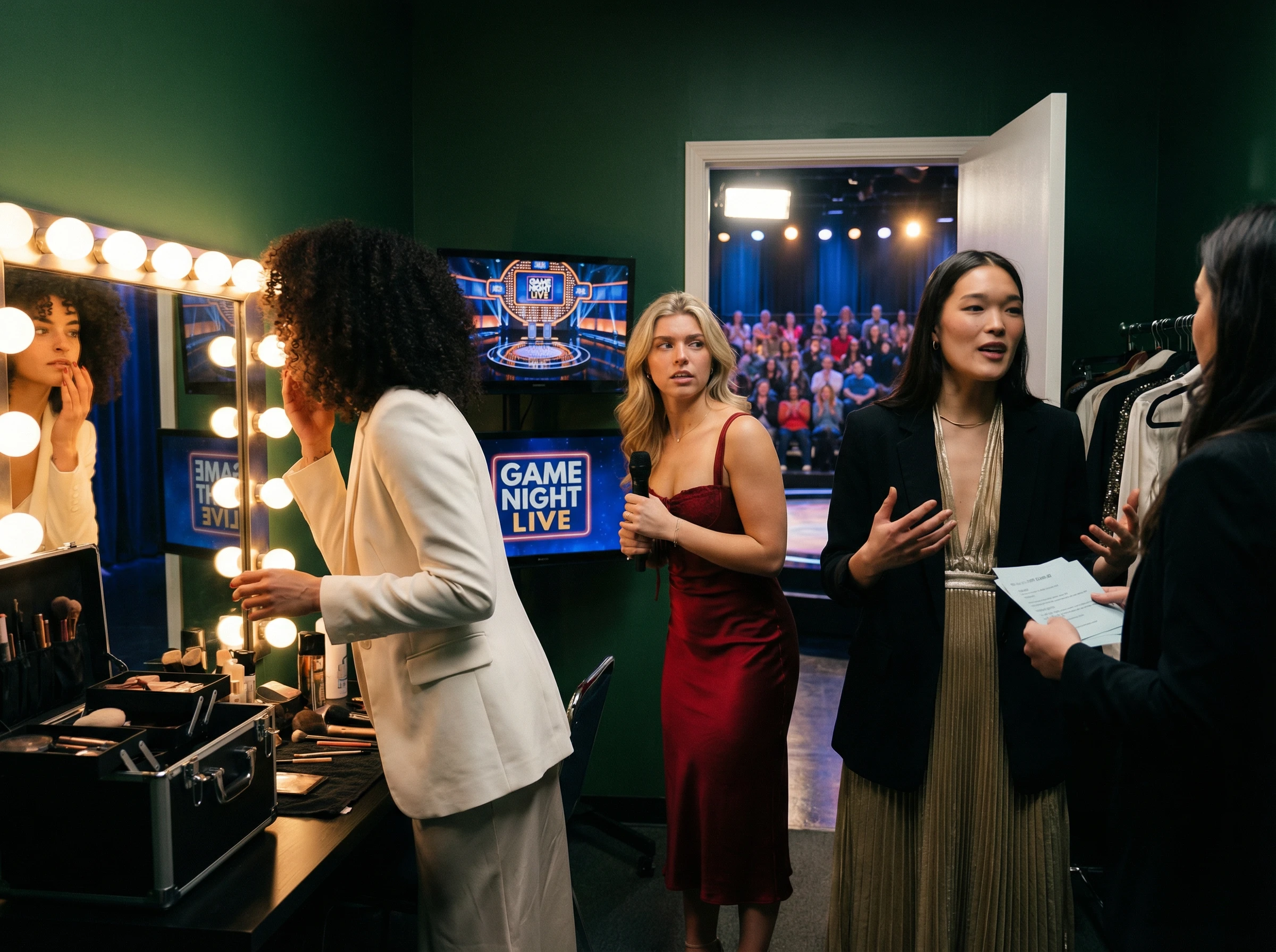 SCENE 4 — THE LET'S MAKE A DEAL CURTAIN