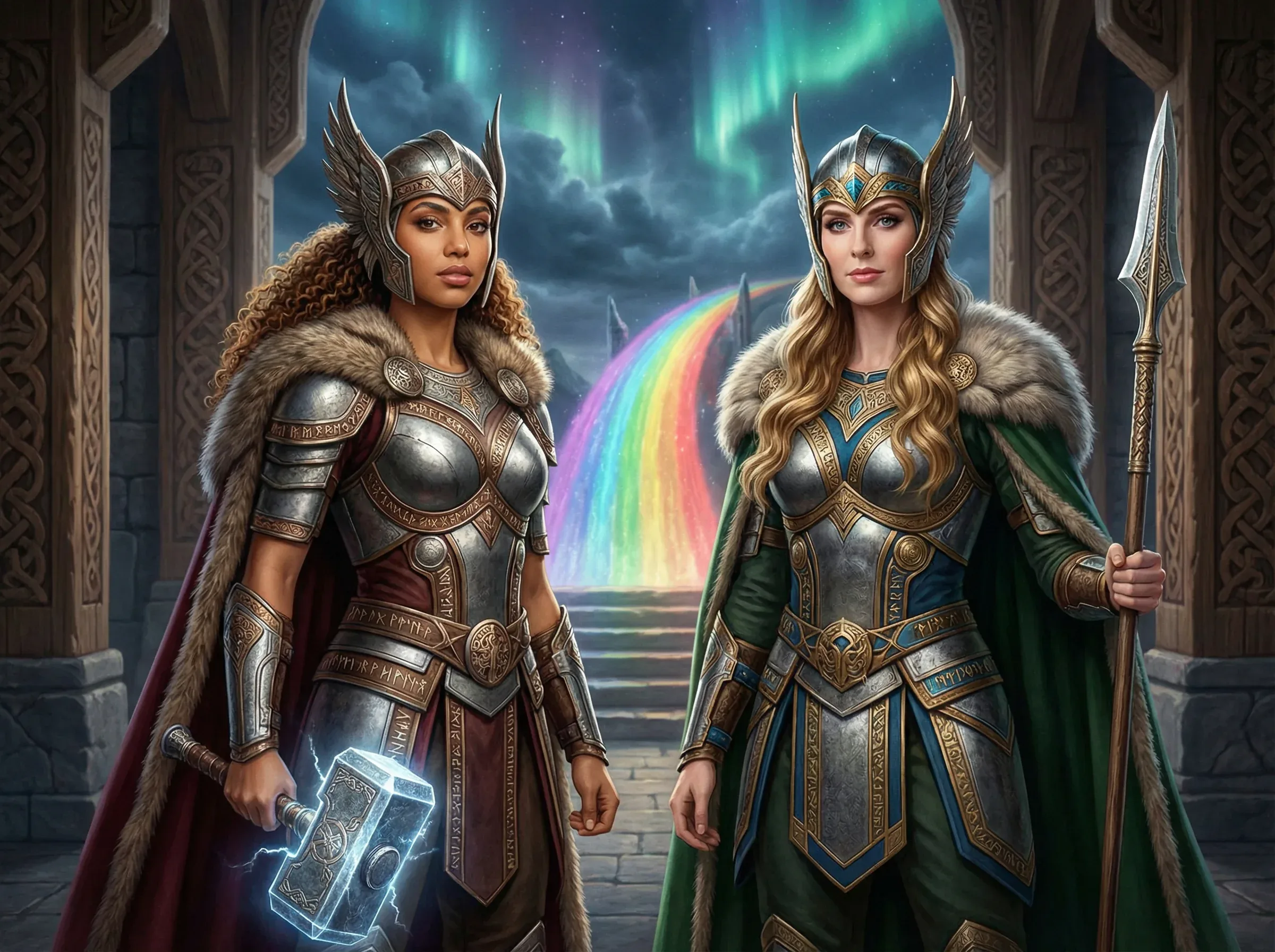 SCENE 1 — ODIN'S HALL