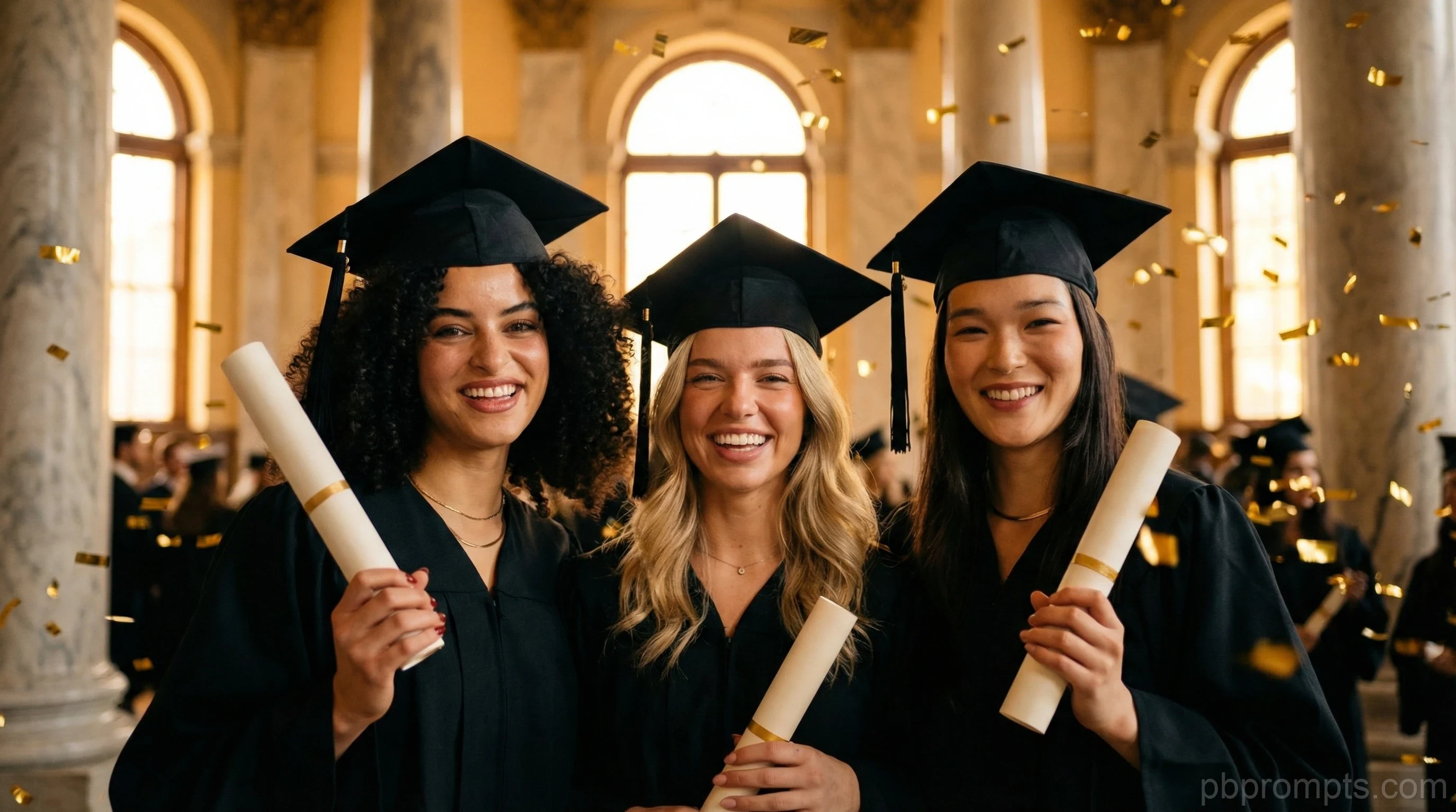 Graduation AI photo booth theme