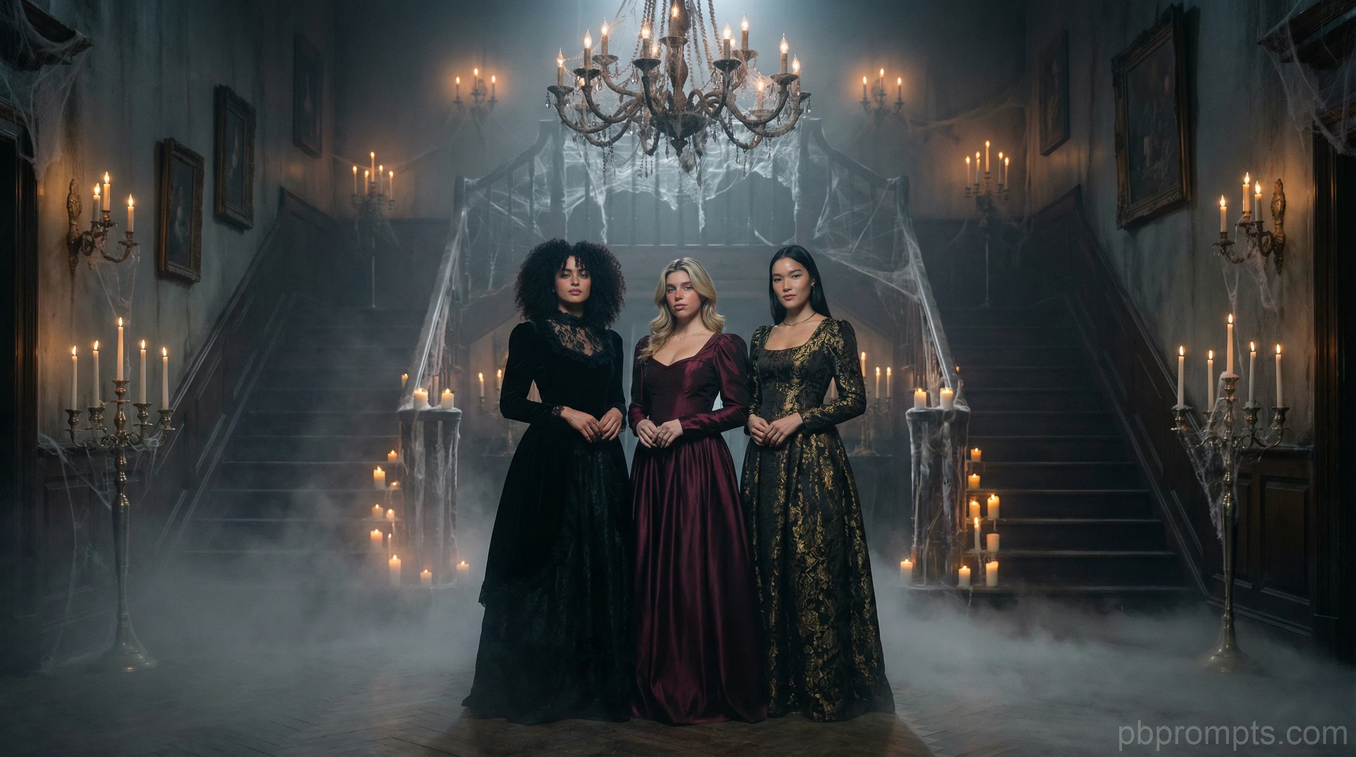 HAUNTED MANSION AI photo booth theme