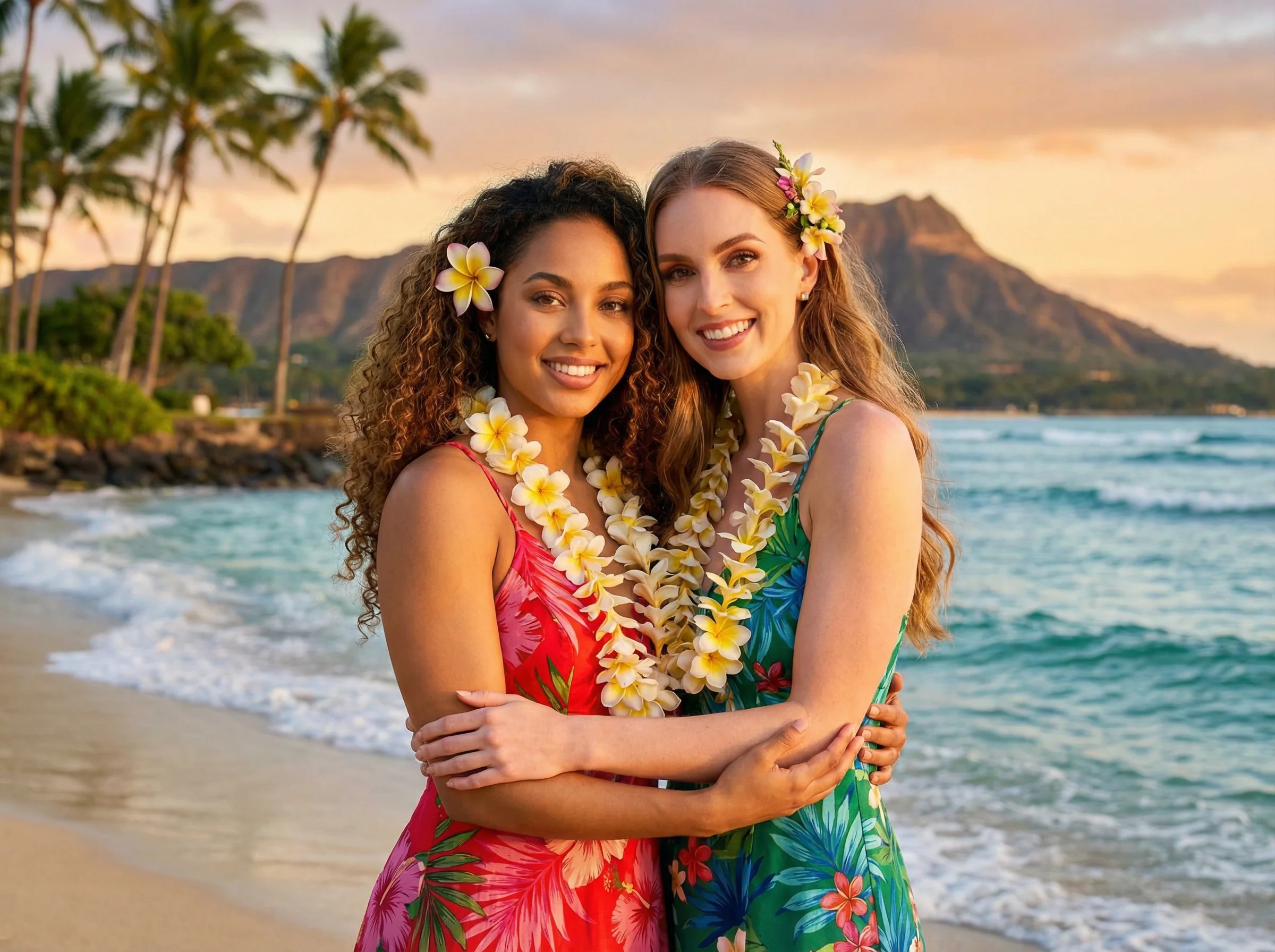 Aloha Spirit — Hawaiian Island Portrait Pack AI photo booth prompt pack