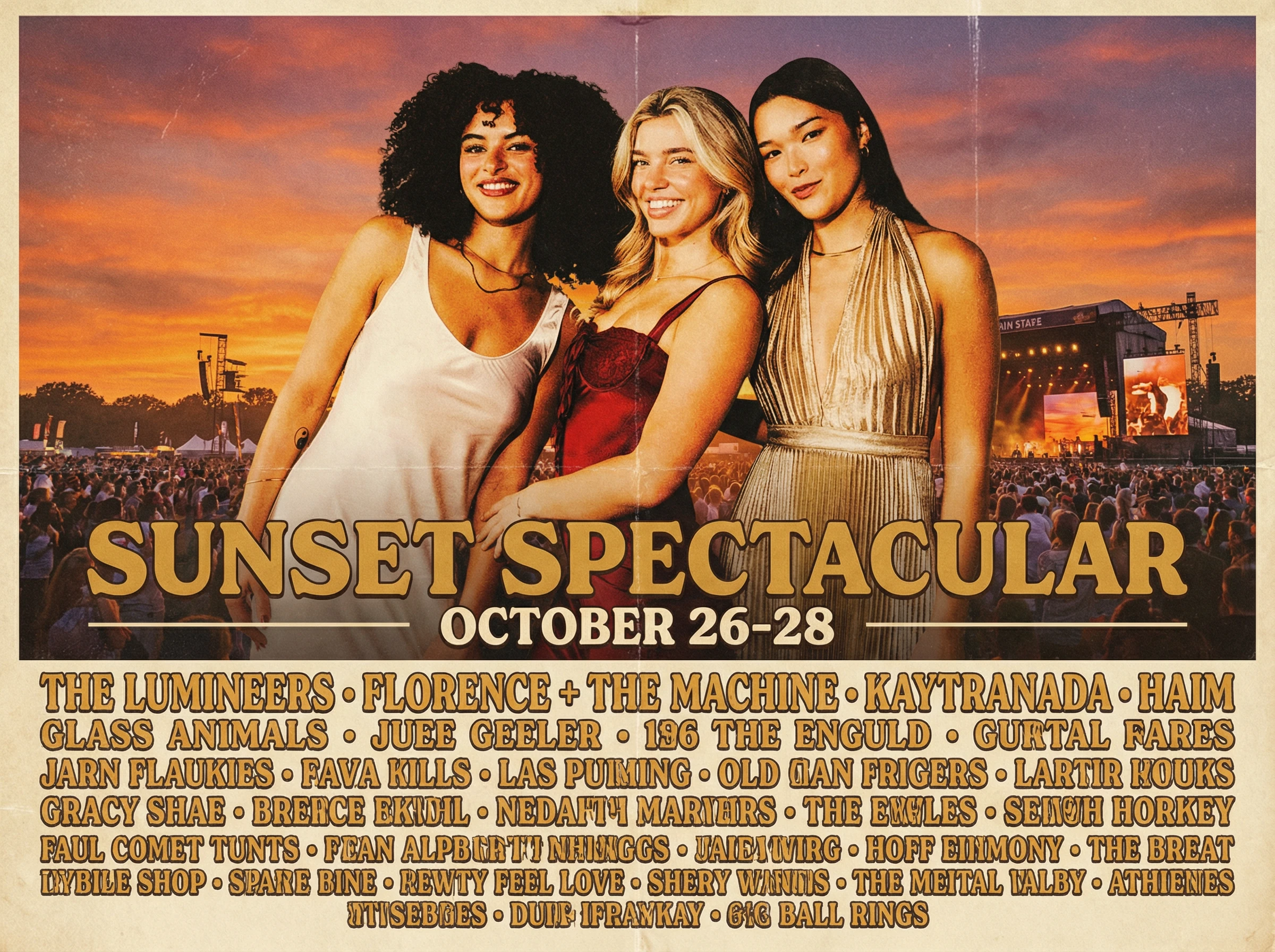 SCENE 5 — FESTIVAL BILL SUNSET SPECTACULAR