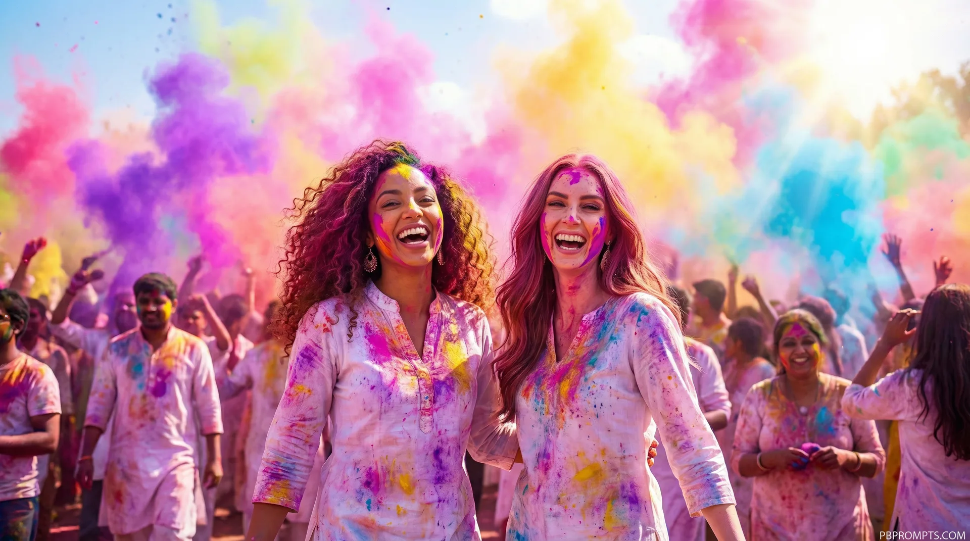 Scene 1 — Color Explosion