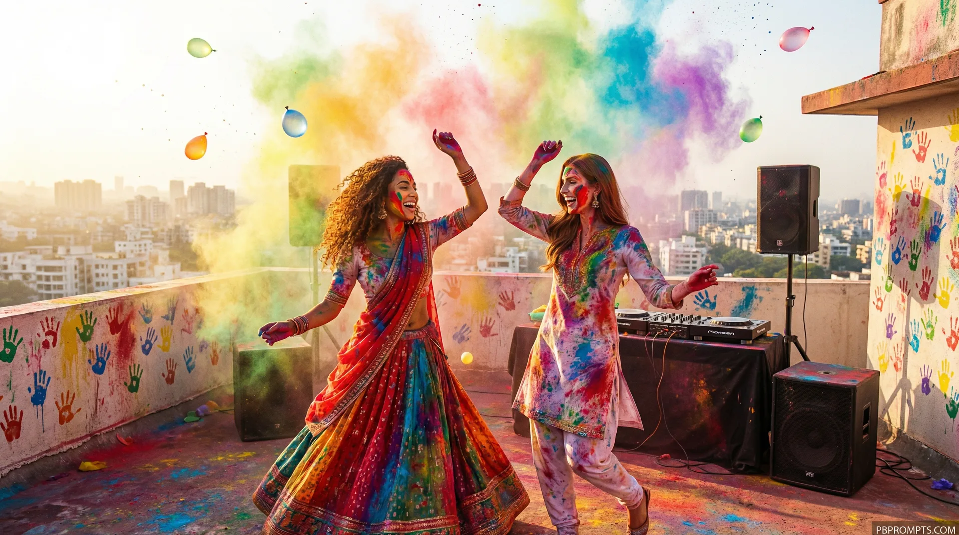 Scene 3 — Rooftop Celebration
