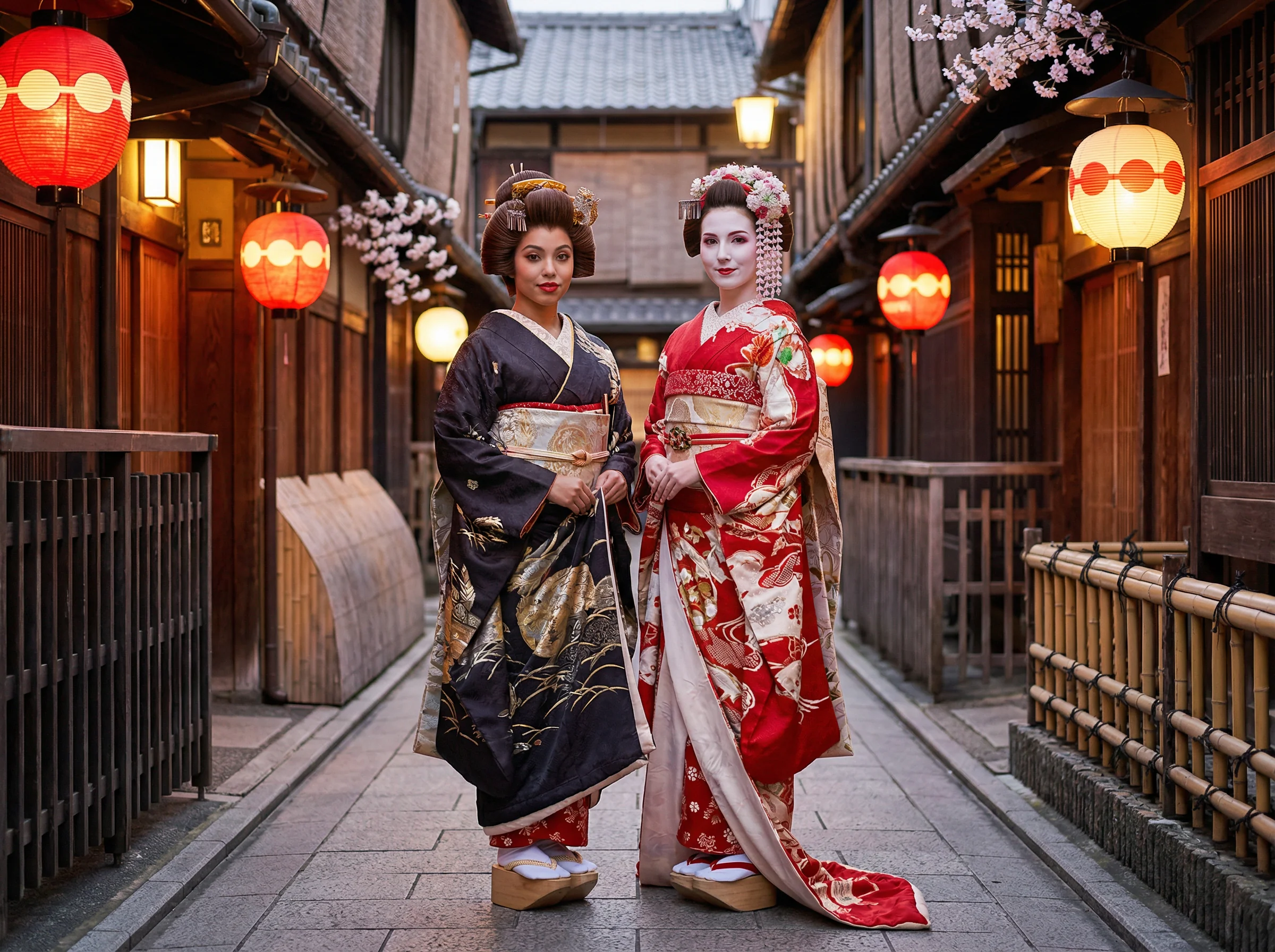 SCENE 1 — THE MAIKO ARRIVES