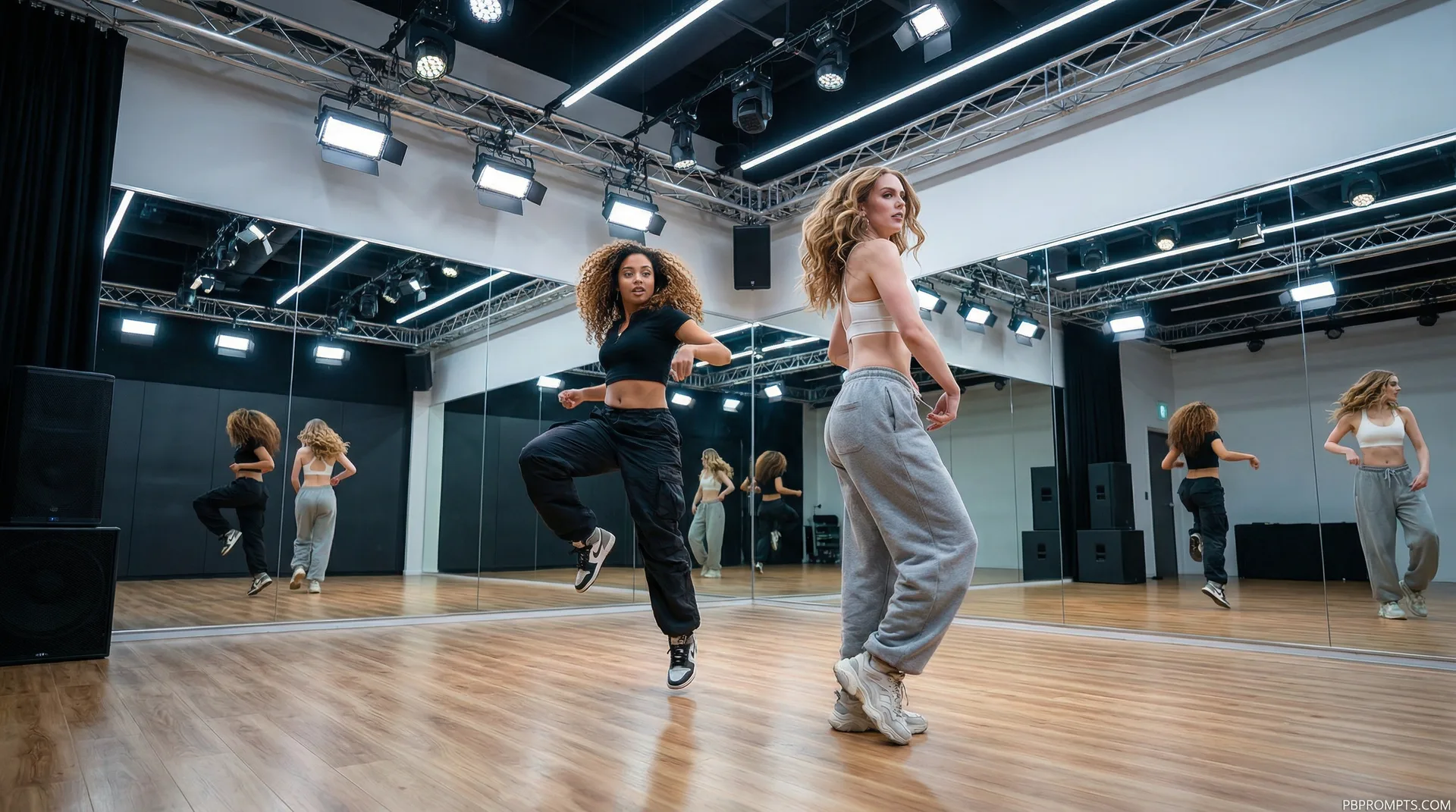 Scene 3 — Dance Practice Room