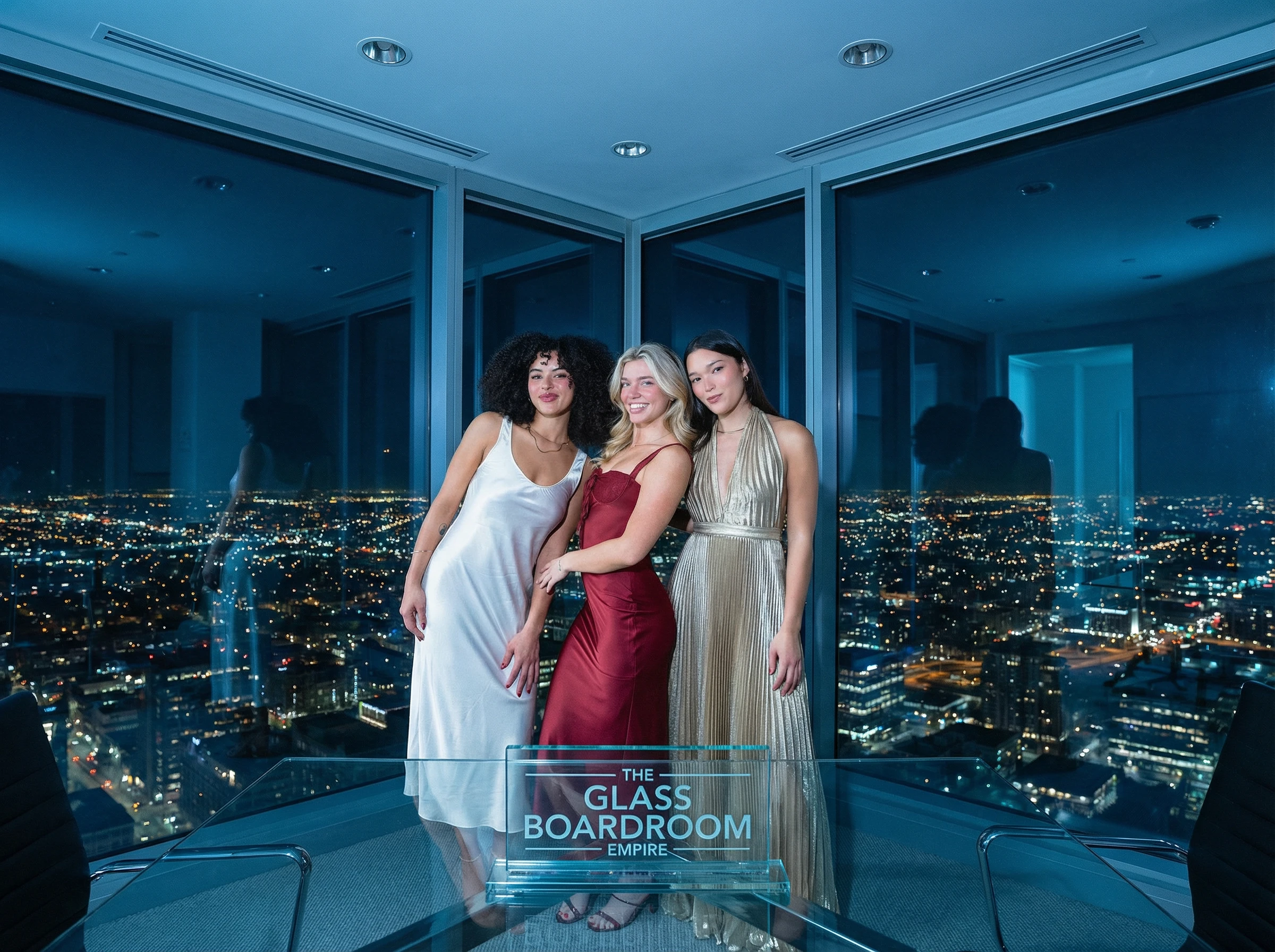 SCENE 5 — THE GLASS BOARDROOM EMPIRE