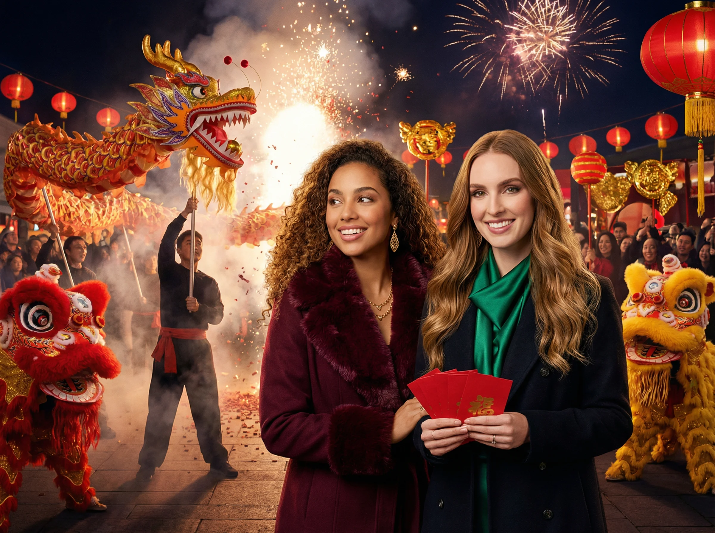 Scene 5 — Festive Plaza