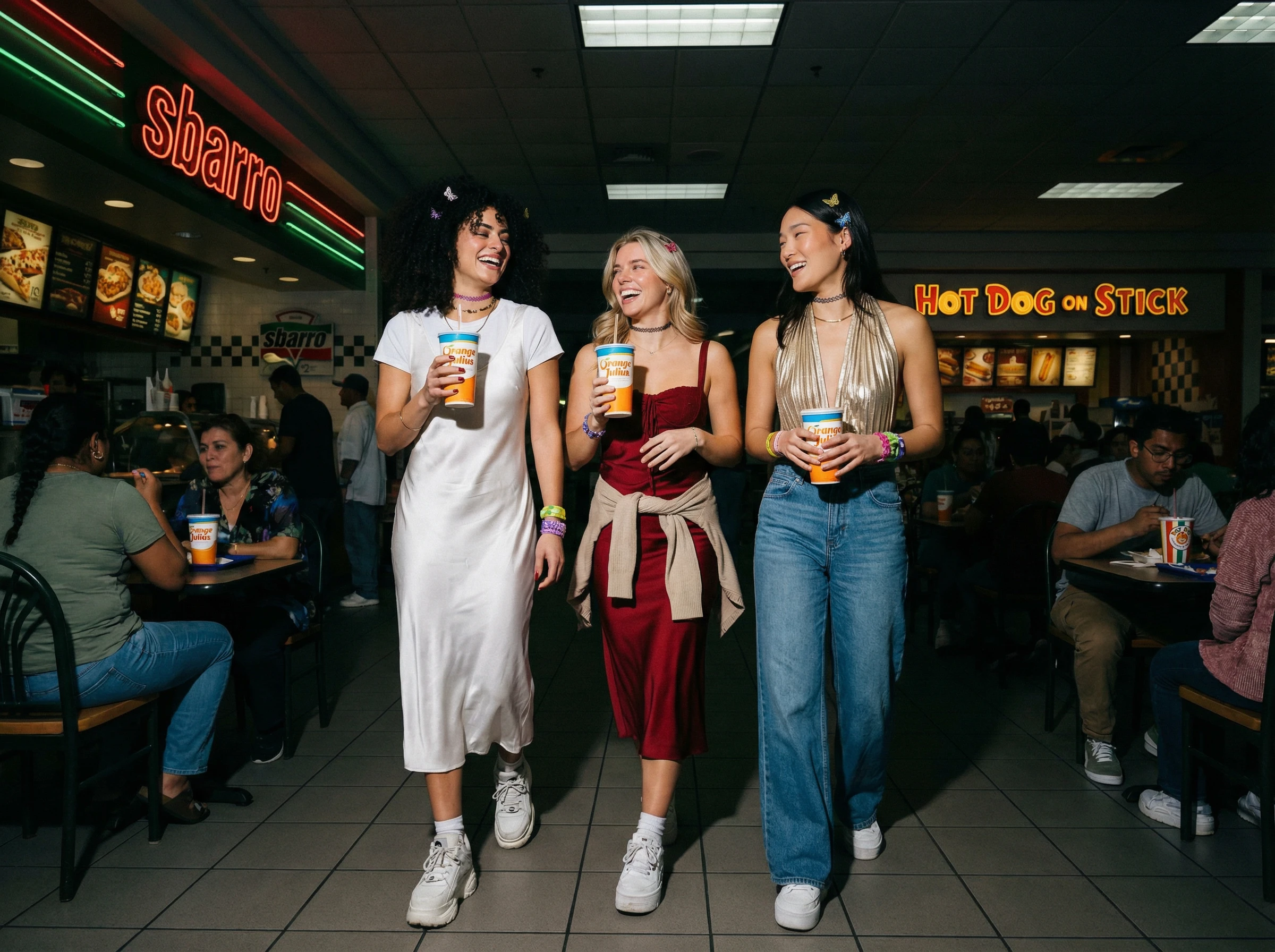 Mall Rat '95 — Suburban Teen Portrait Pack AI photo booth theme