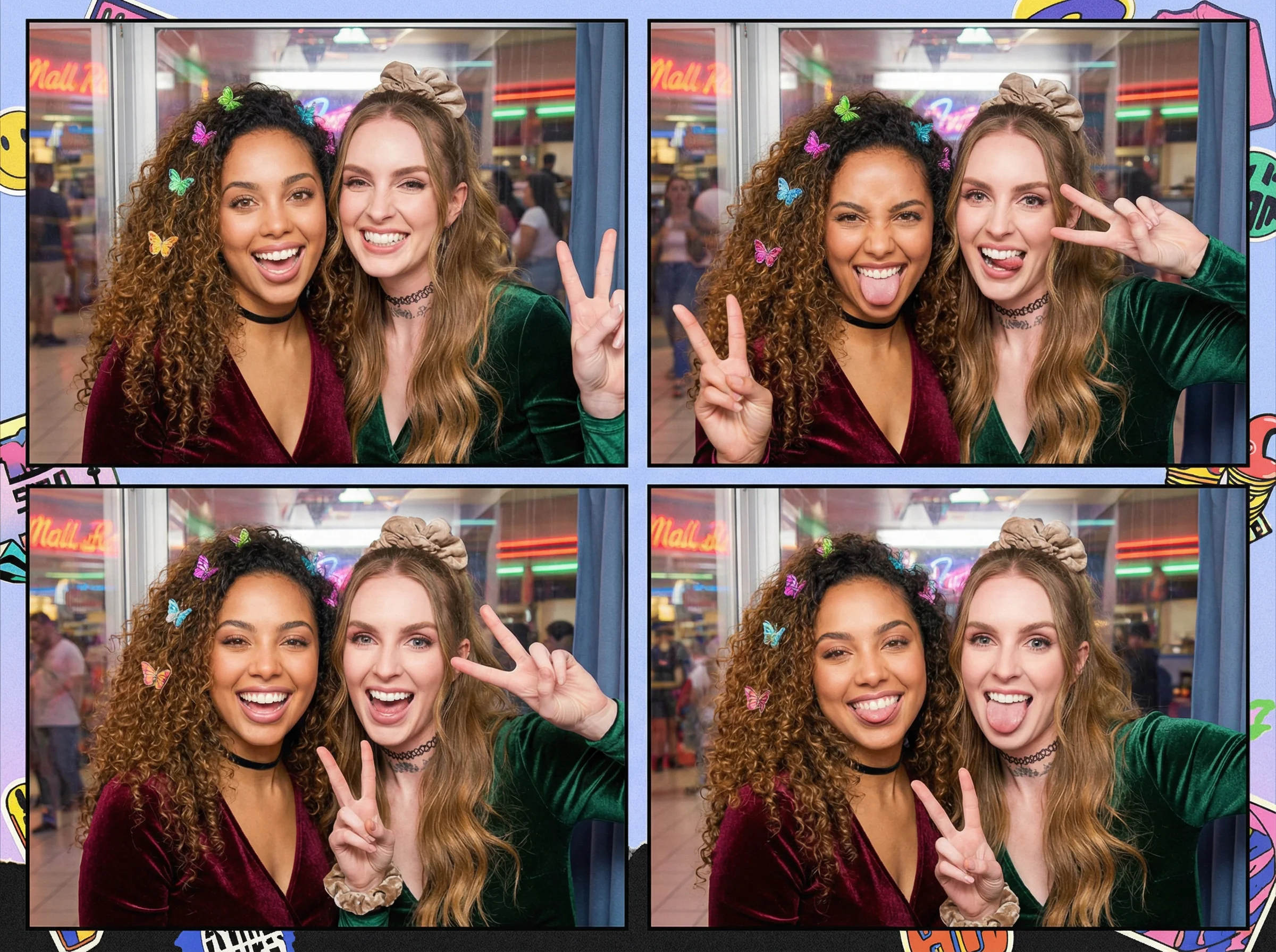 SCENE 5 — SATURDAY NIGHT ATRIUM