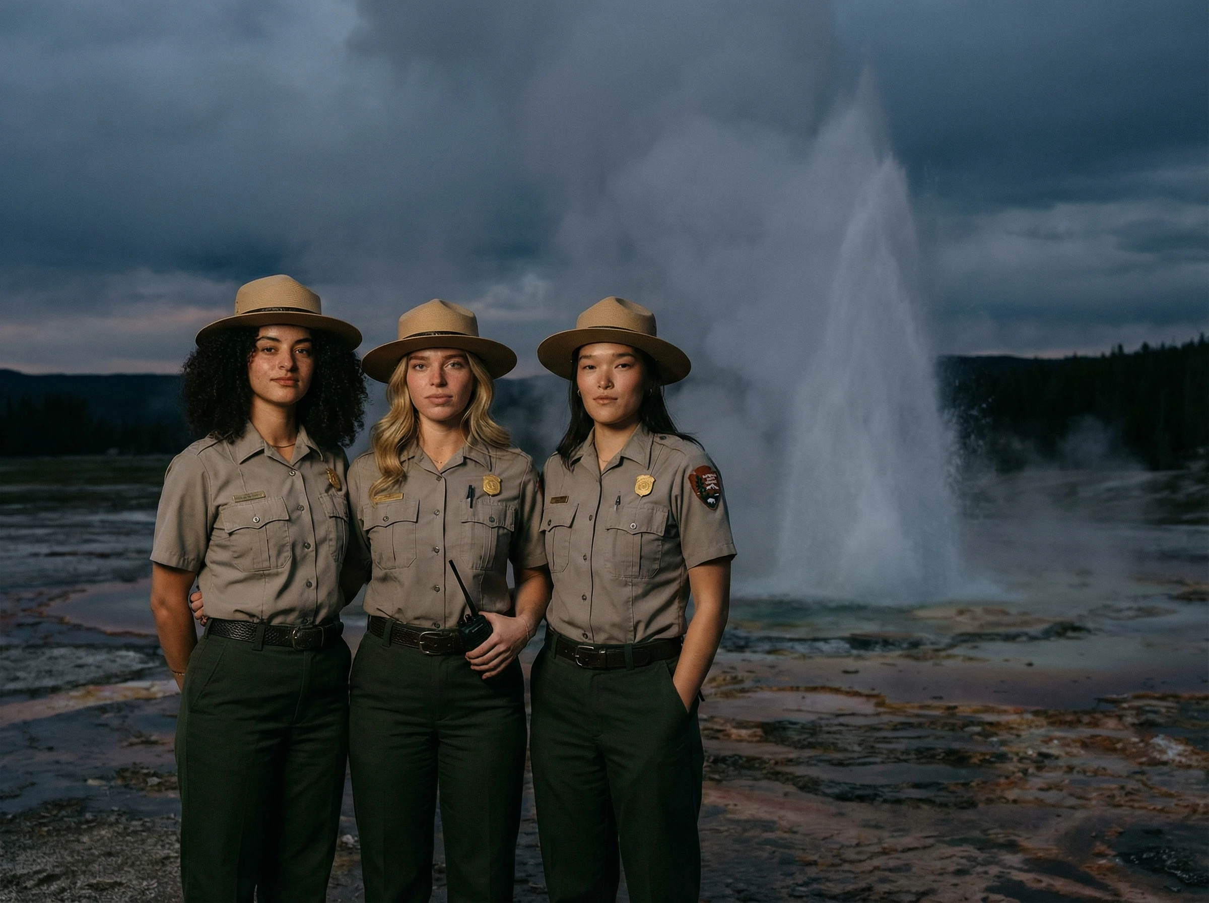 SCENE 2 — YELLOWSTONE GEYSER BASIN